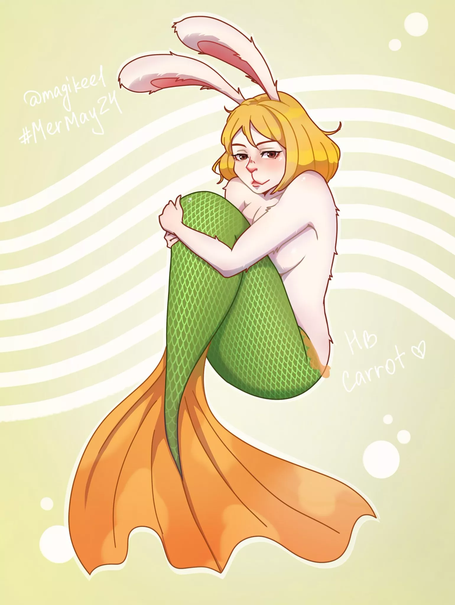 The perfect body doesn't exist.... Then mermaid Carrot appears posted by CarrotMinkHotPussy