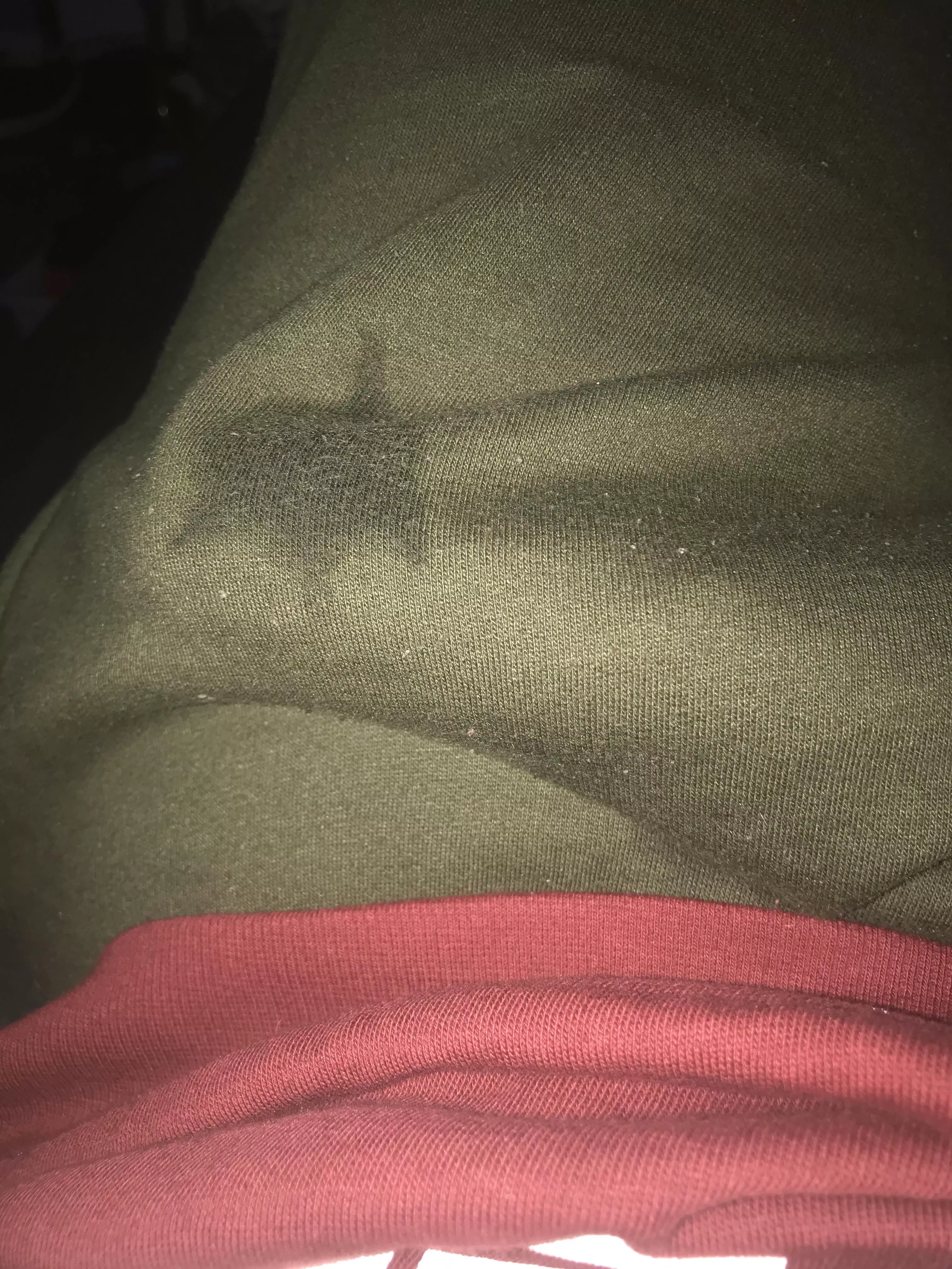 The precum is just leaking through posted by msgmebaby