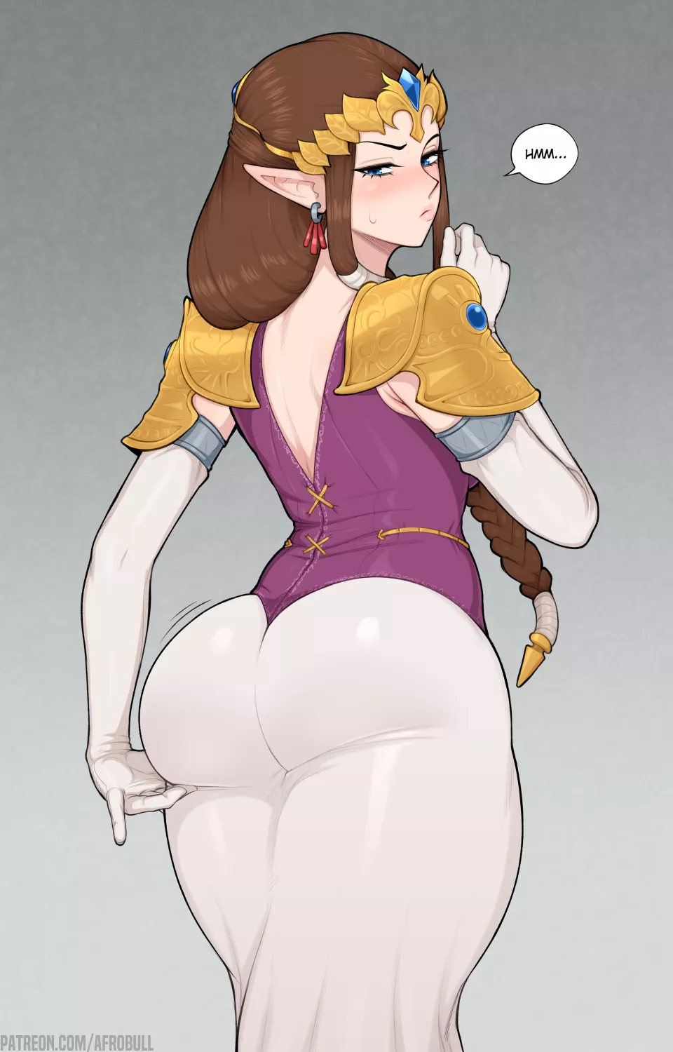 The Princess and her butt posted by Extreme_Art