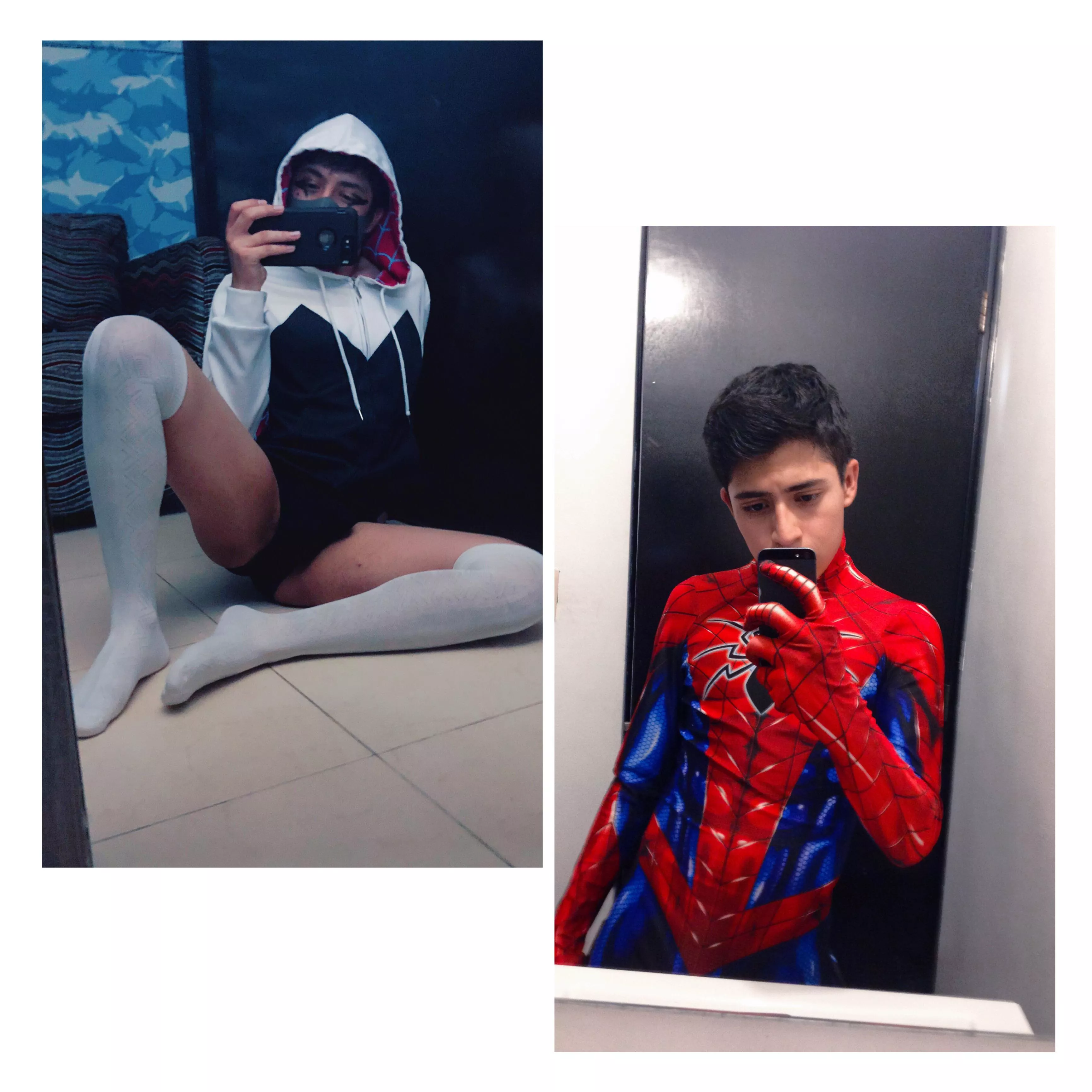 THE SPIDERVERSE IS REAL😳🕷 posted by Straight8_femboy