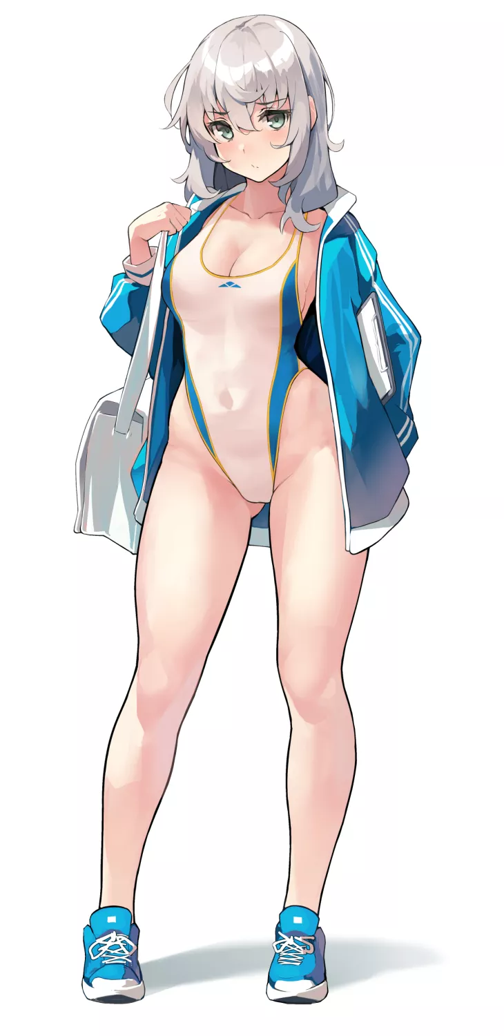 The Swimsuit Coach (Kekemotsu) [Original] posted by llamanatee