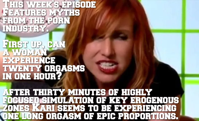 The things I wish Kari Byron would do in the name of Science posted by mywishforyou