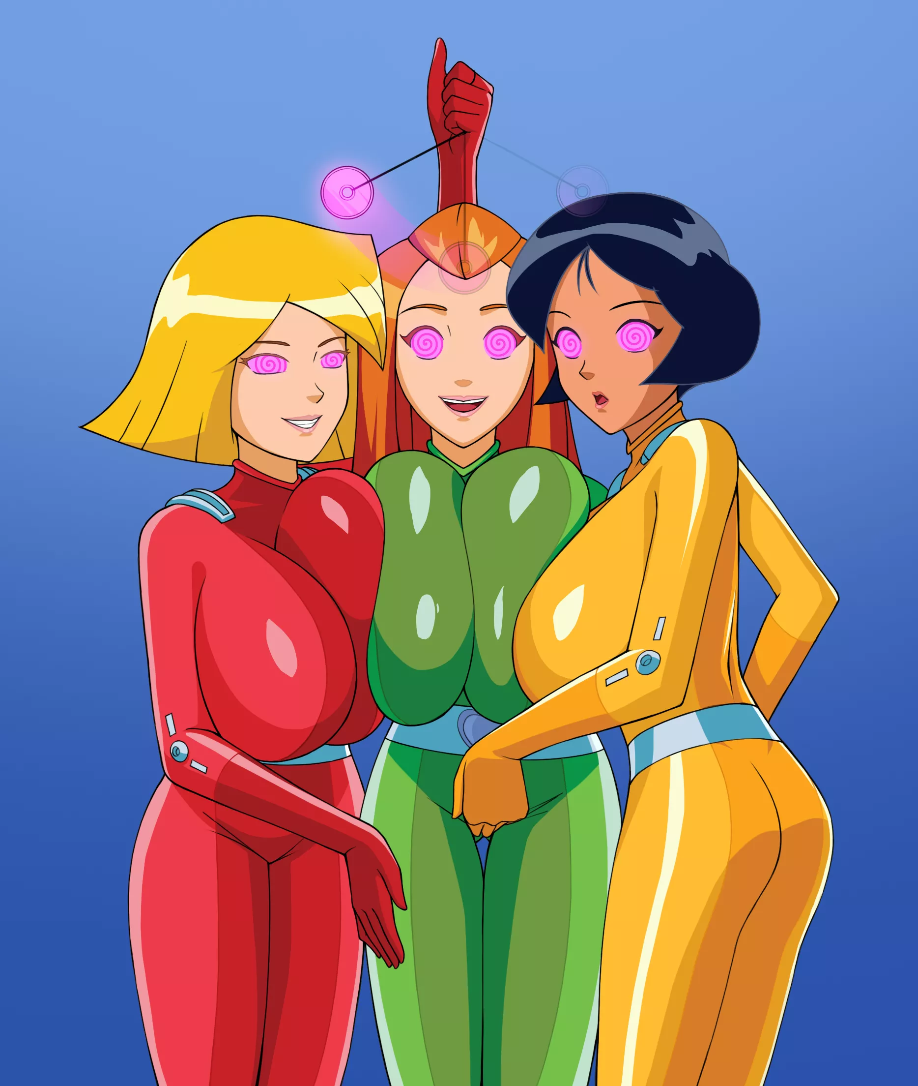 The Totally Spies are totally yours. [vevymani] (Totally Spies) posted by SpaceSquirtles