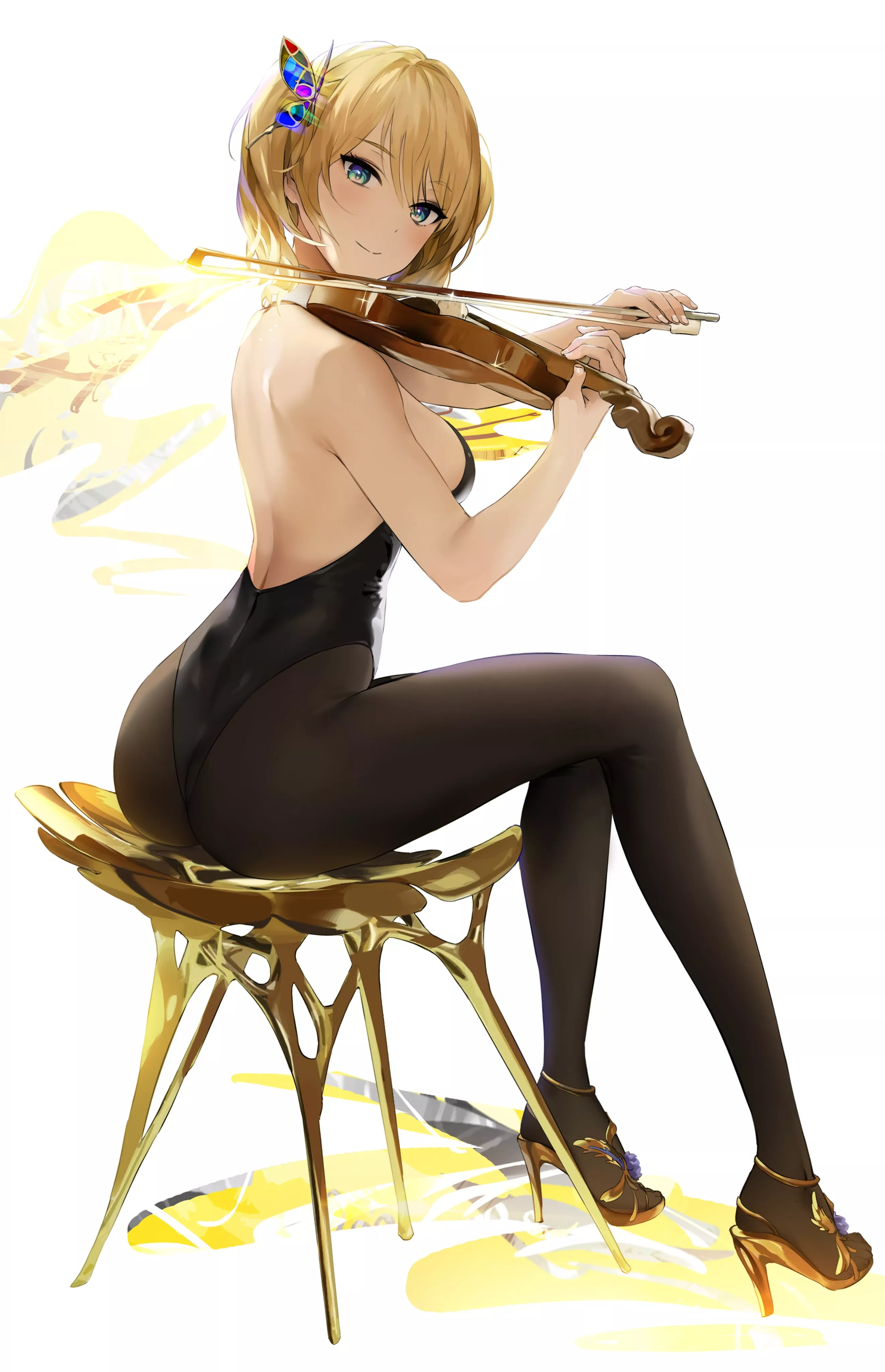 The Violinist (Uthy) [Original] posted by sequence_string