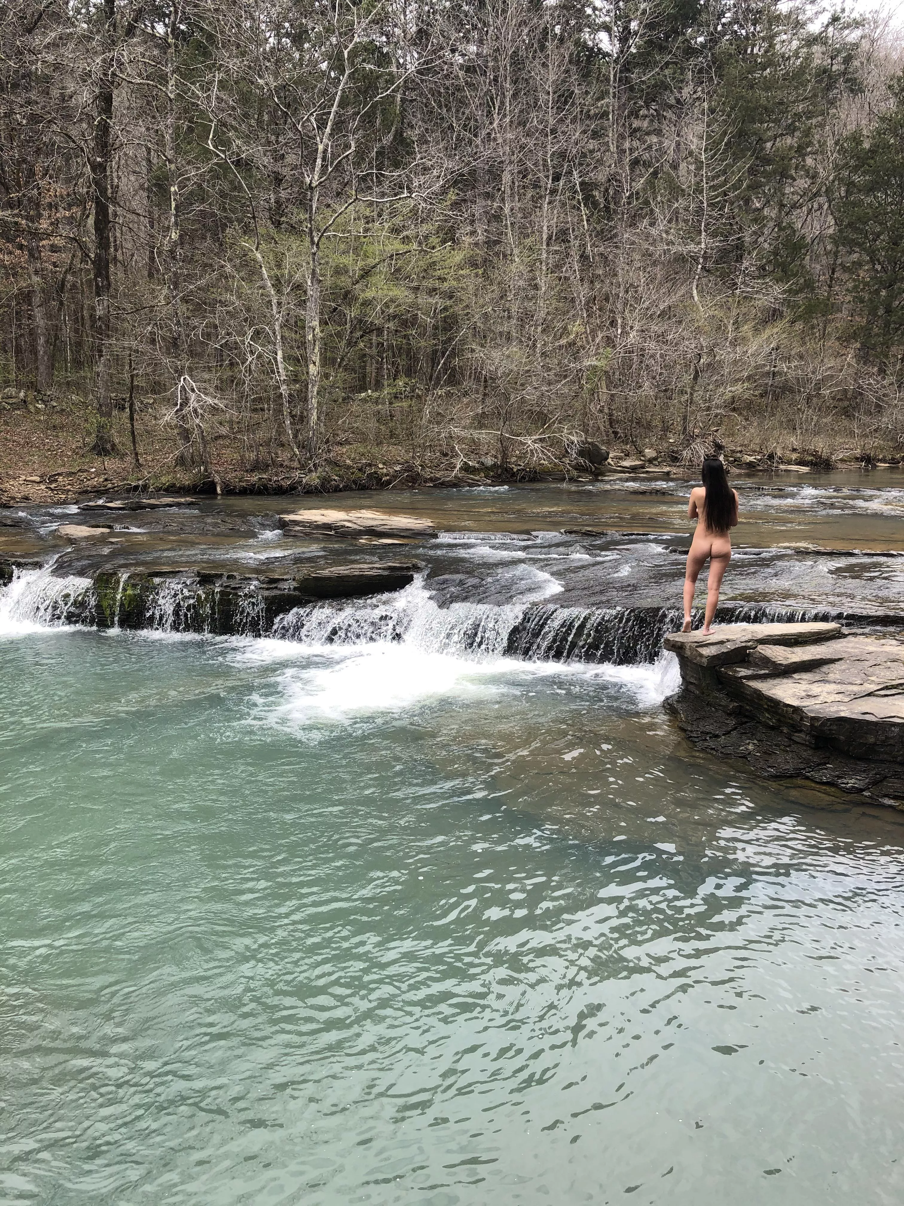 The water was definitely too cold to get in. posted by CuteeAssaButton