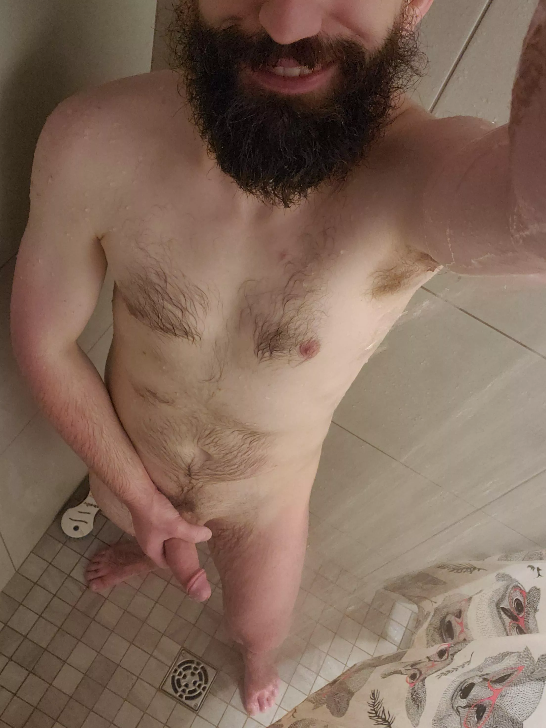 There is a beard. Hopefully a partial boner is acceptable. posted by basicalybored