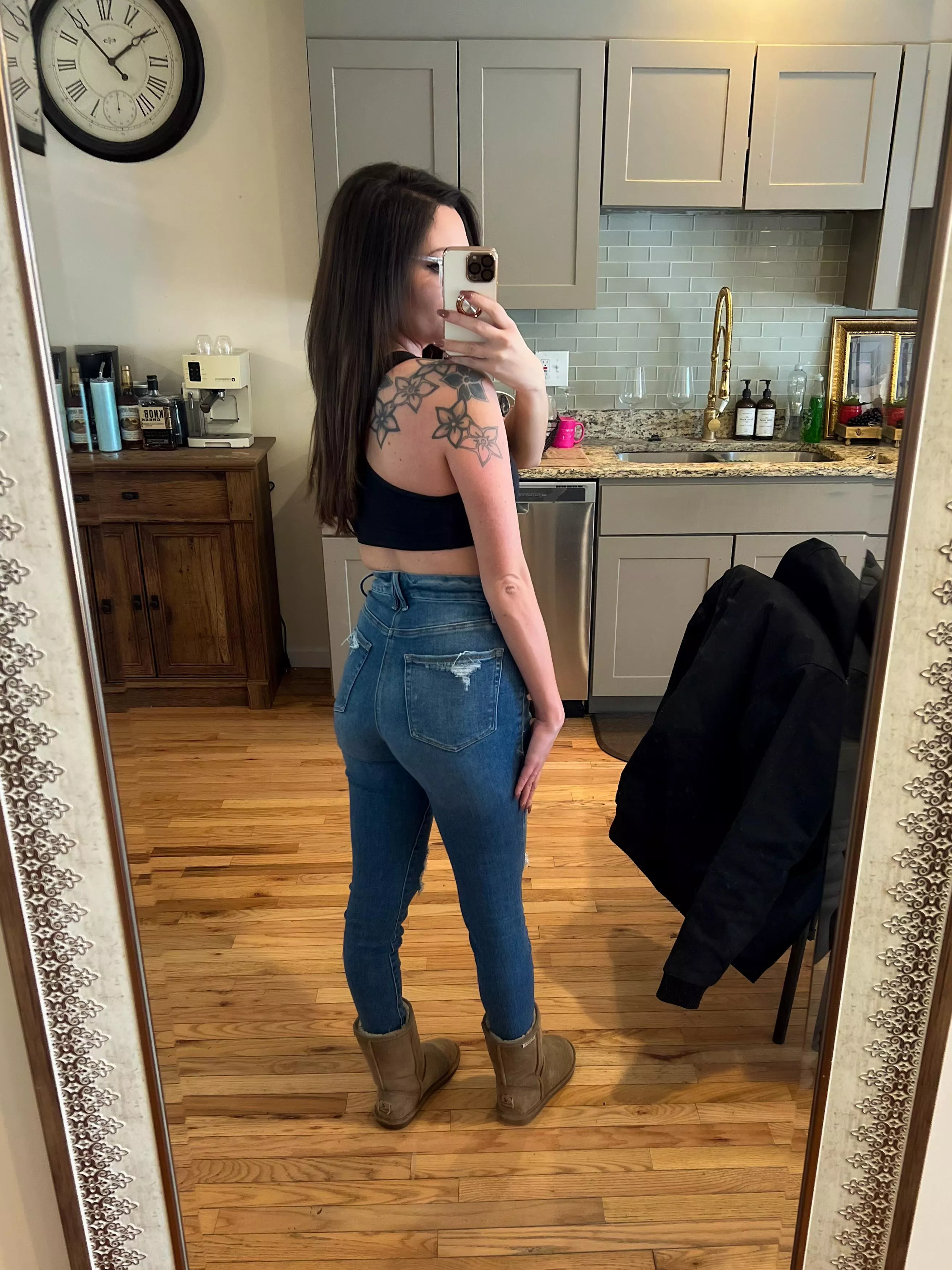 These are my good butt jeans. posted by Daintylittlesole