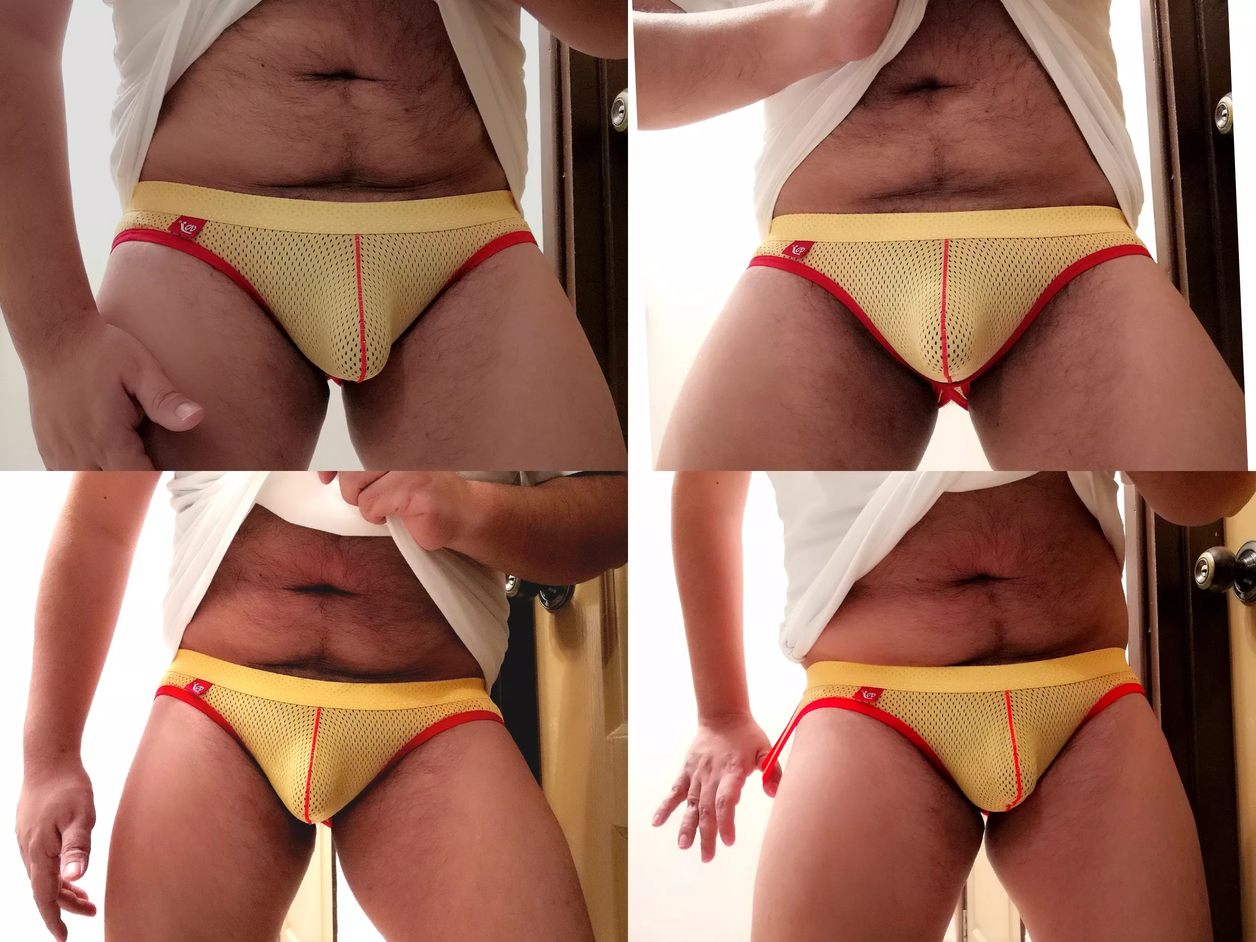 These Kill Bill-inspired mesh jocks are to die for. 😅 posted by chubbo57