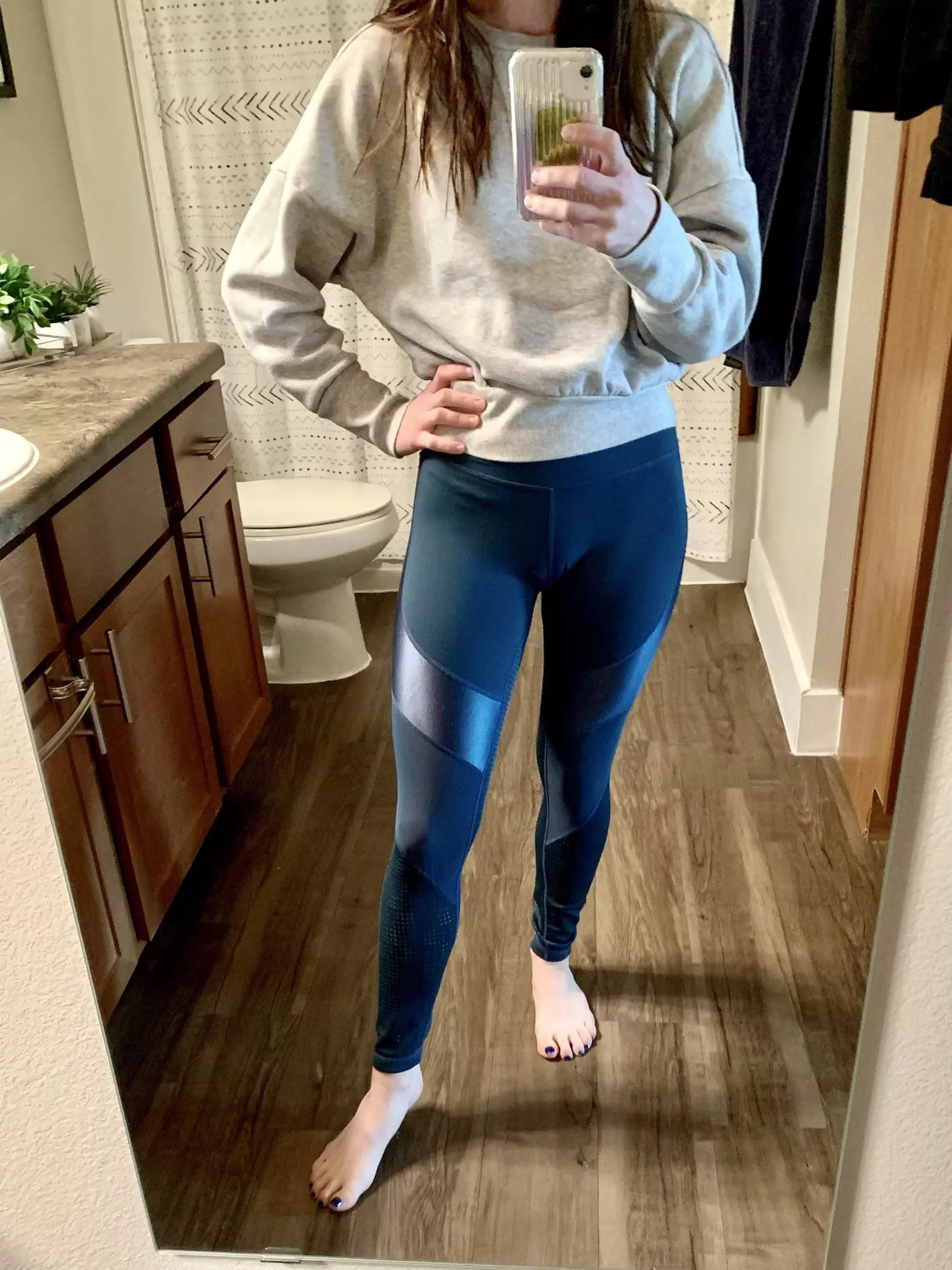 These leggings always ride up on me posted by NastyNatasha699