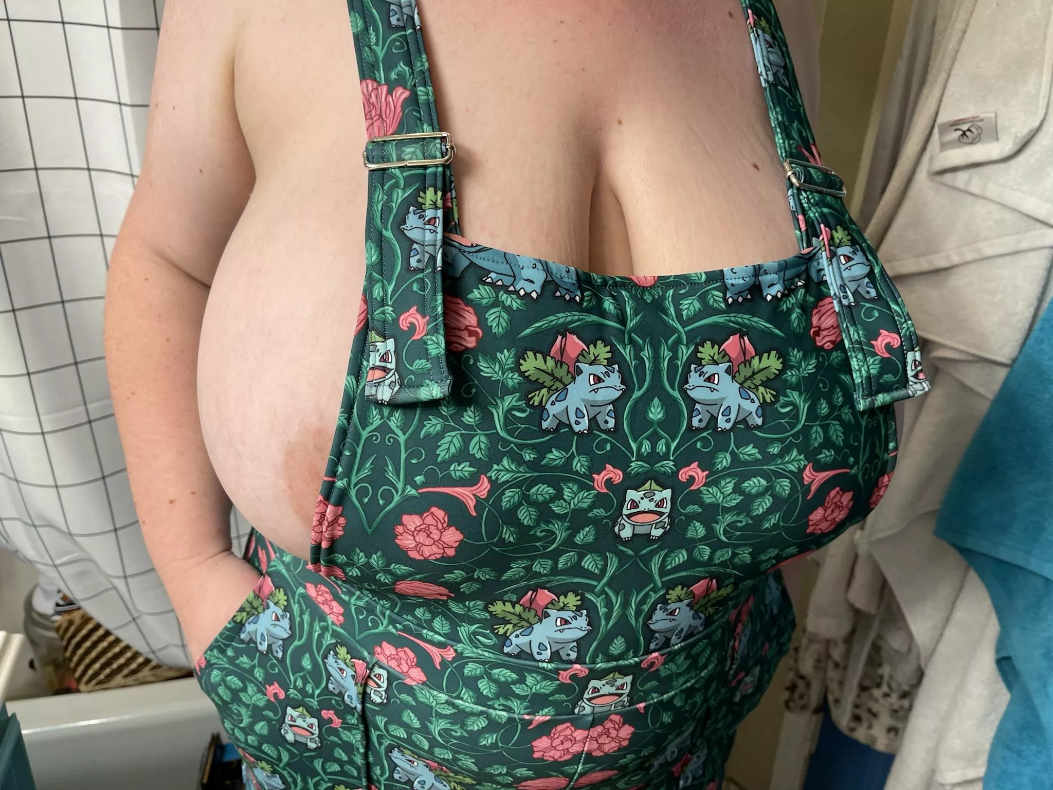 These overalls aren’t over everything posted by busty_von_tease