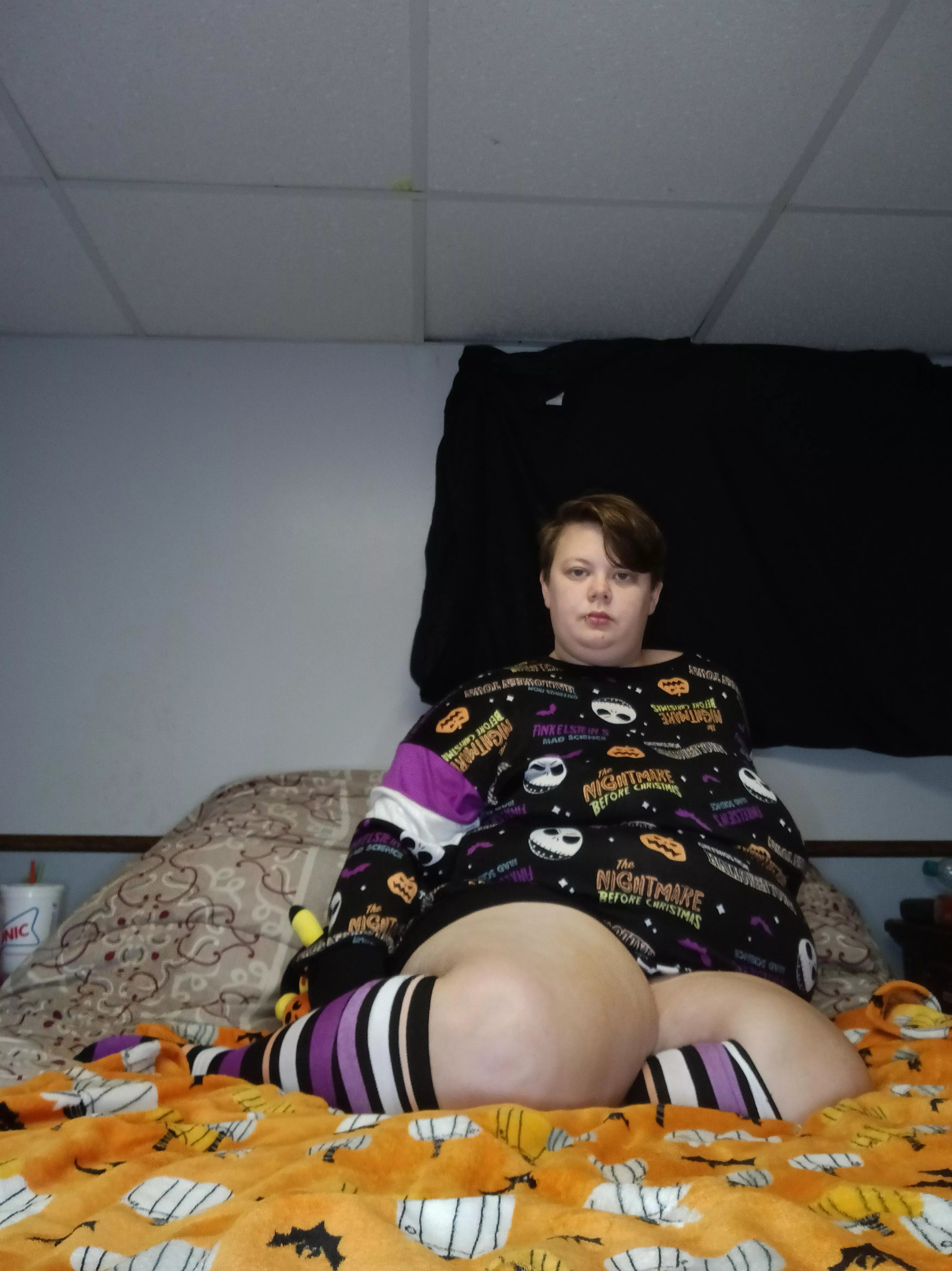 These pajamas really show off my thighs! posted by Savings-Drink