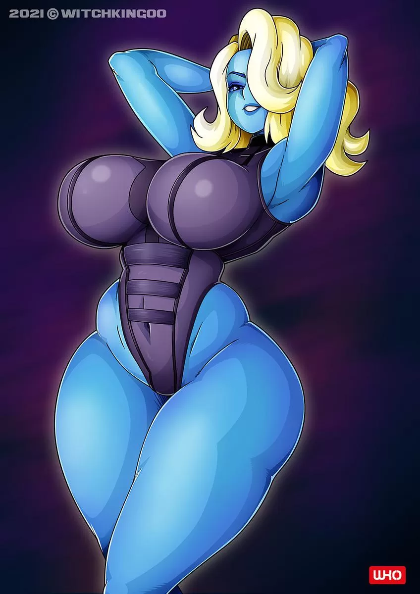 Thicc blonde Nebula from Marvel’s ‘What If…?’ by witchking00 posted by organizeit2