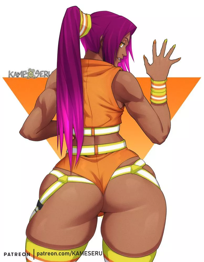 Thicc Yoruichi posted by Kimchimaro