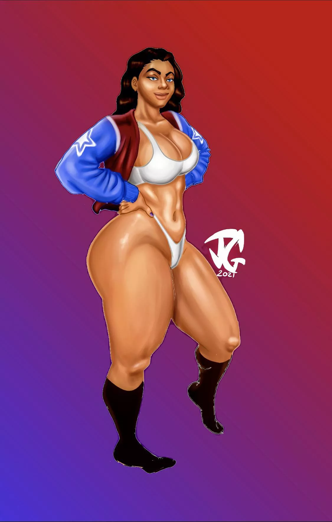 Thick America Chavez posted by xonejcg