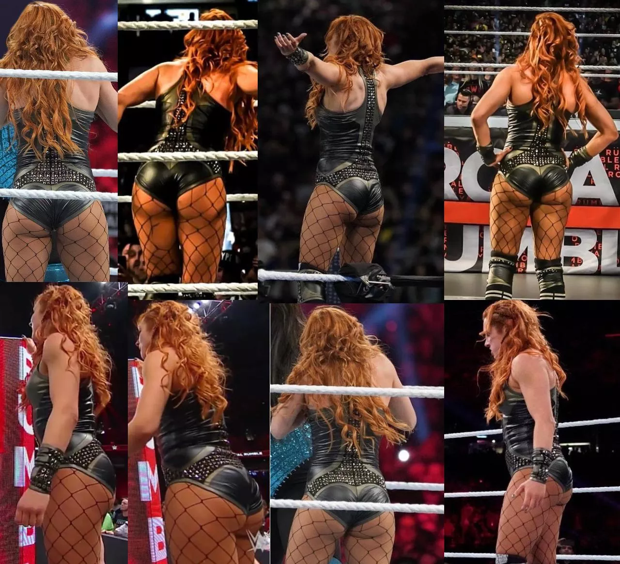 Thicker Becky with the fishnets gear was on another level posted by PAWGSinWrestling