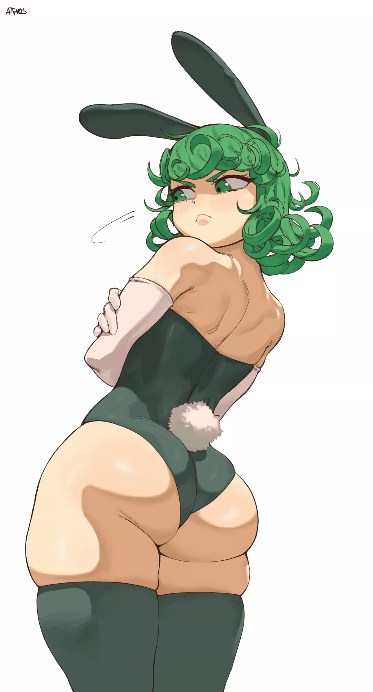 Thigh high Tatsumaki (Athos) posted by lAmCreepingDeath