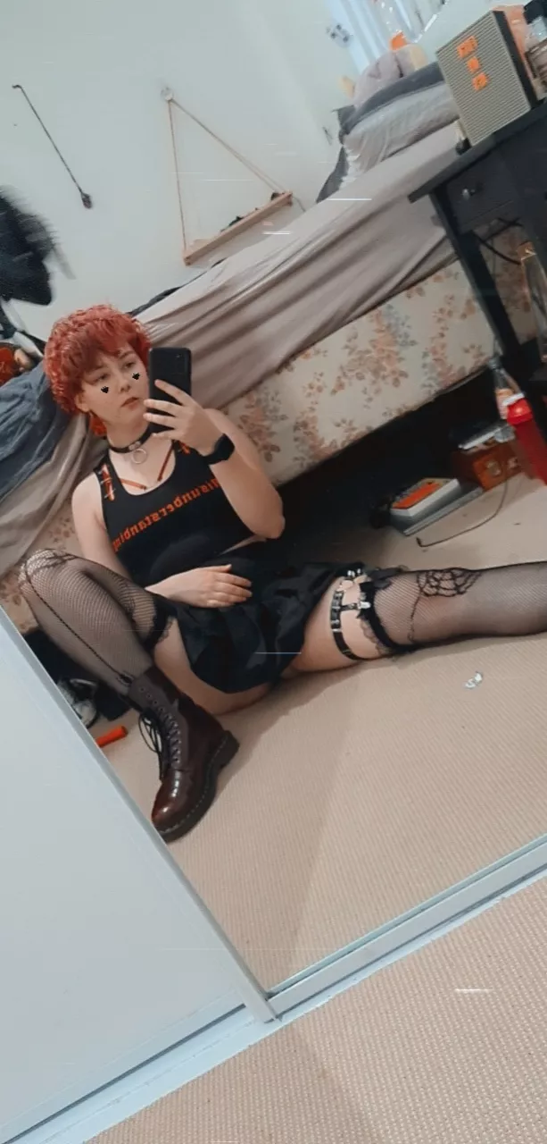 Thigh highs and a garter = 3× the squish posted by luna_babey