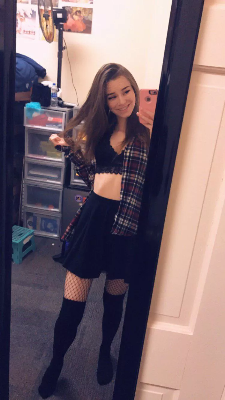 Thigh highs and fishnets posted by HecateStrike