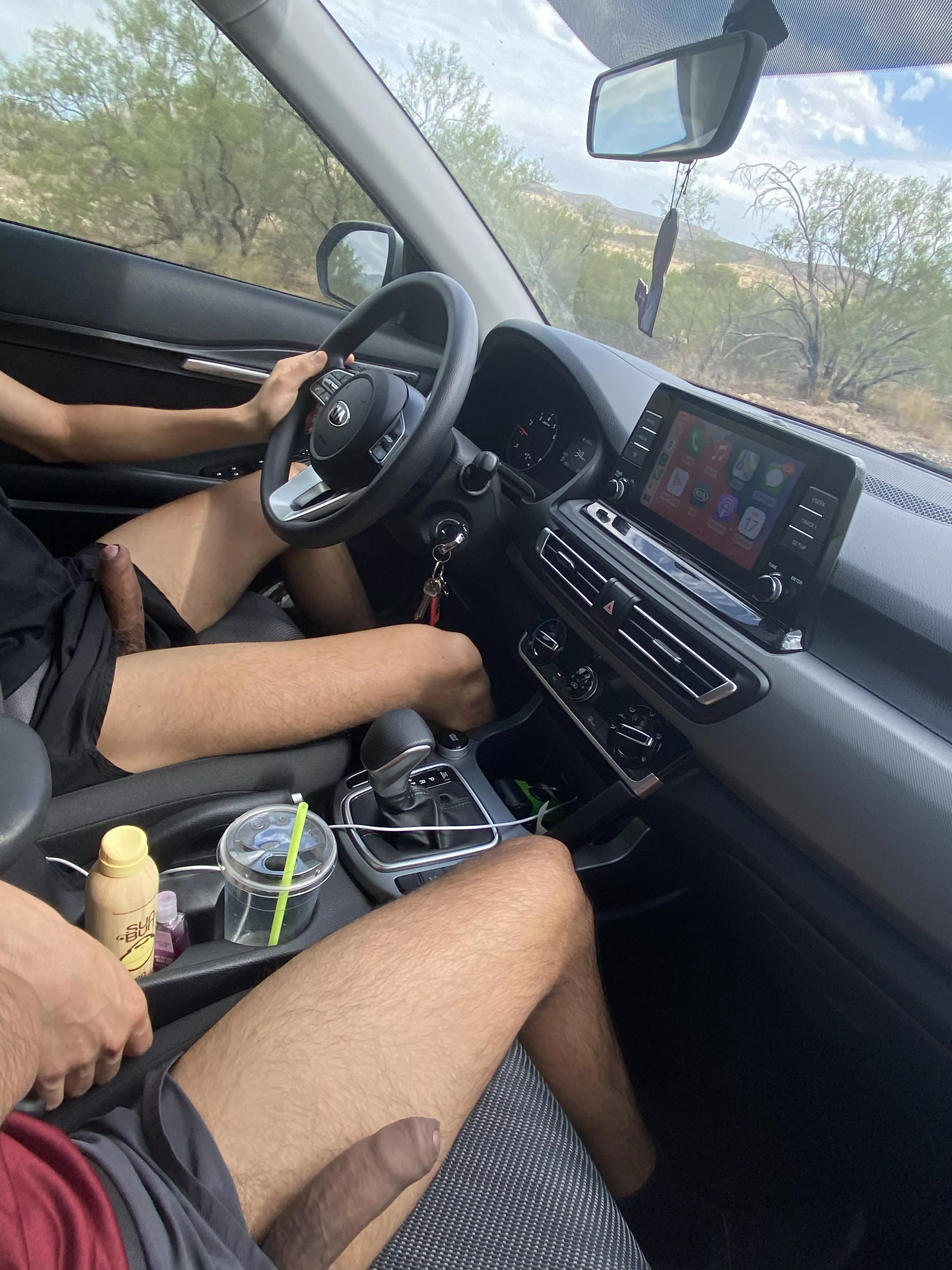 things got a bit hot on our road trip through the desert 🥵 posted by philomendren