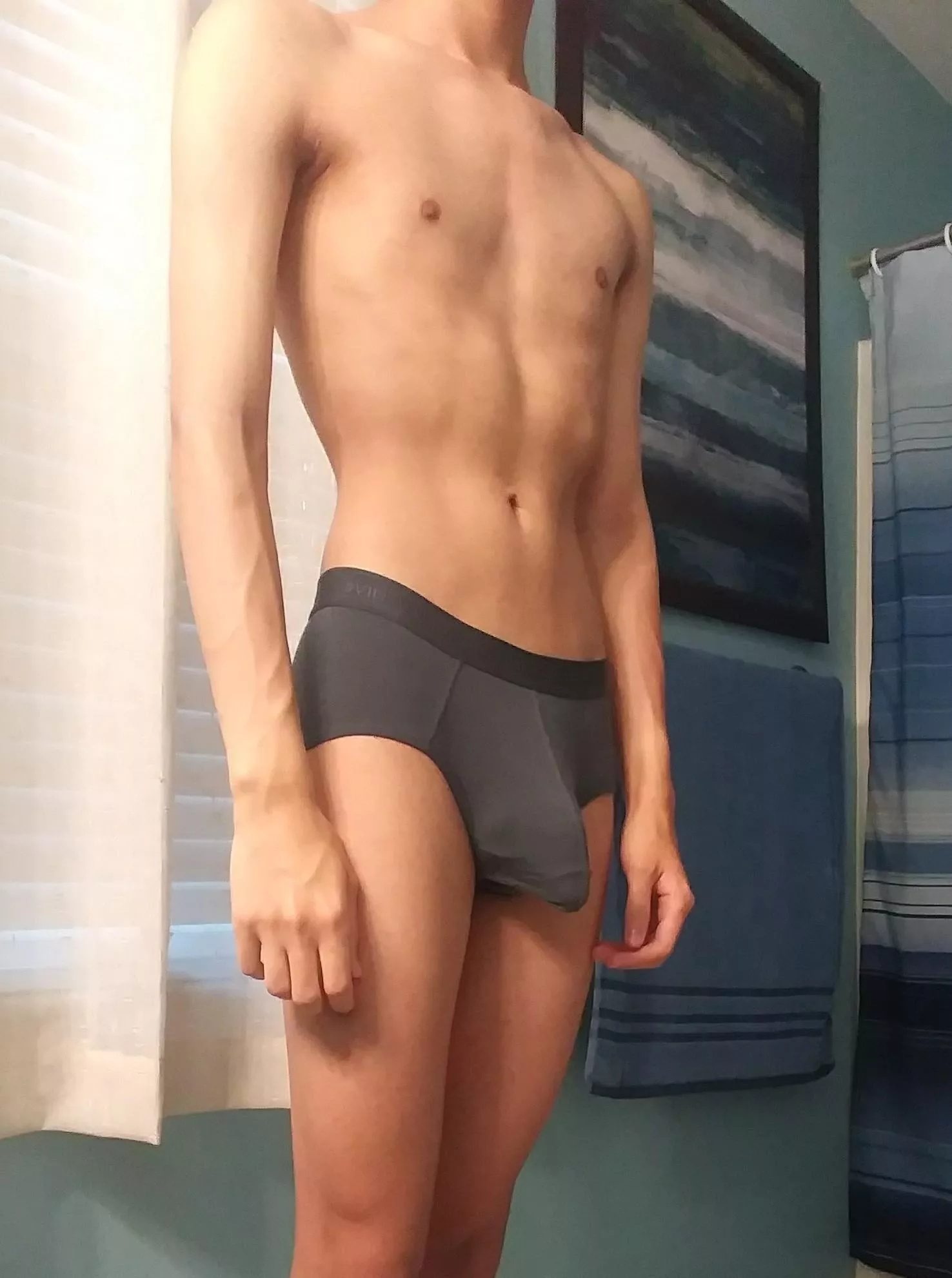 Think I could be an underwear model? posted by bulging_twink