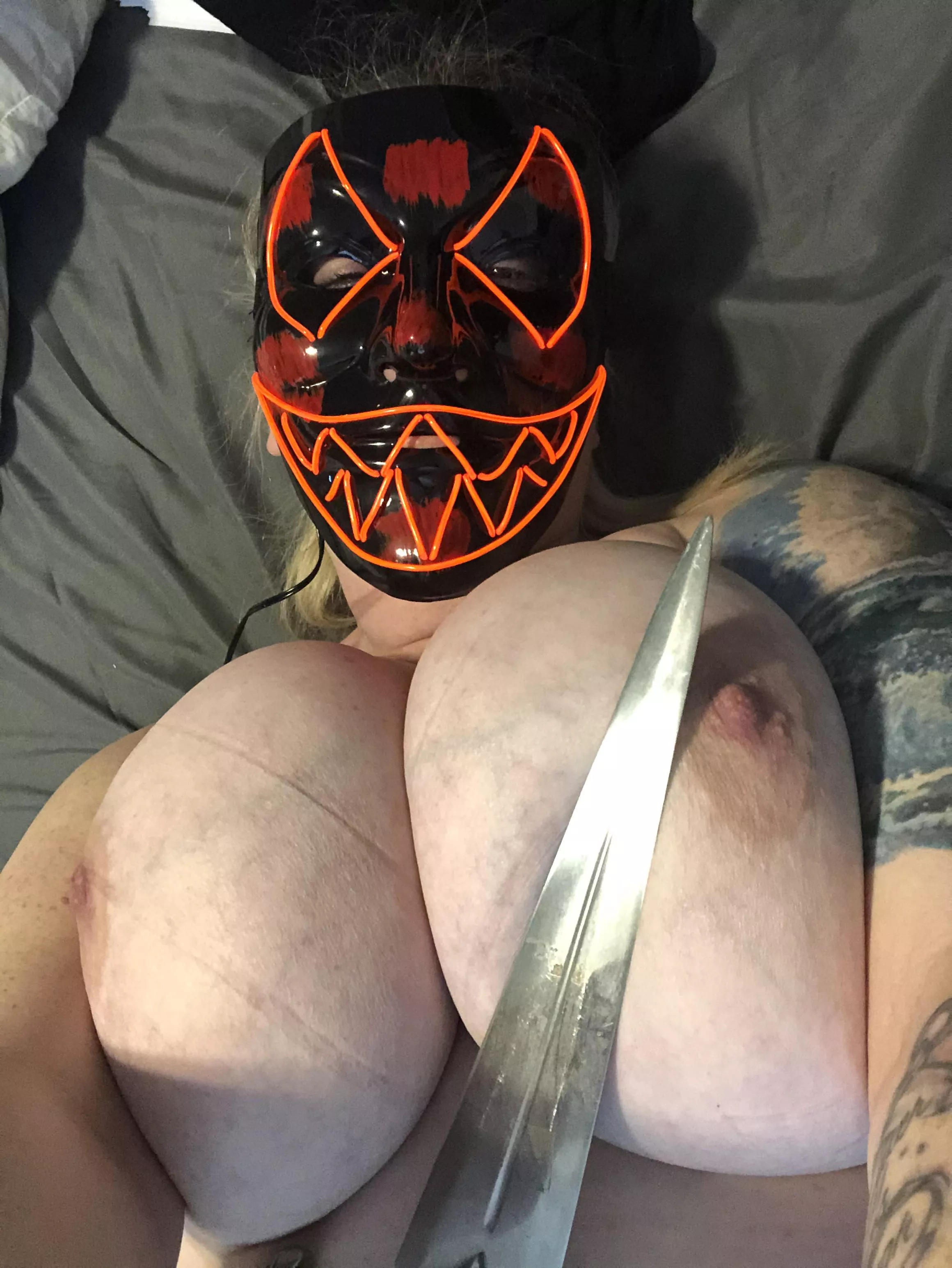 Think sheâ€™s ready for Halloween trading on kik posted by jack198516