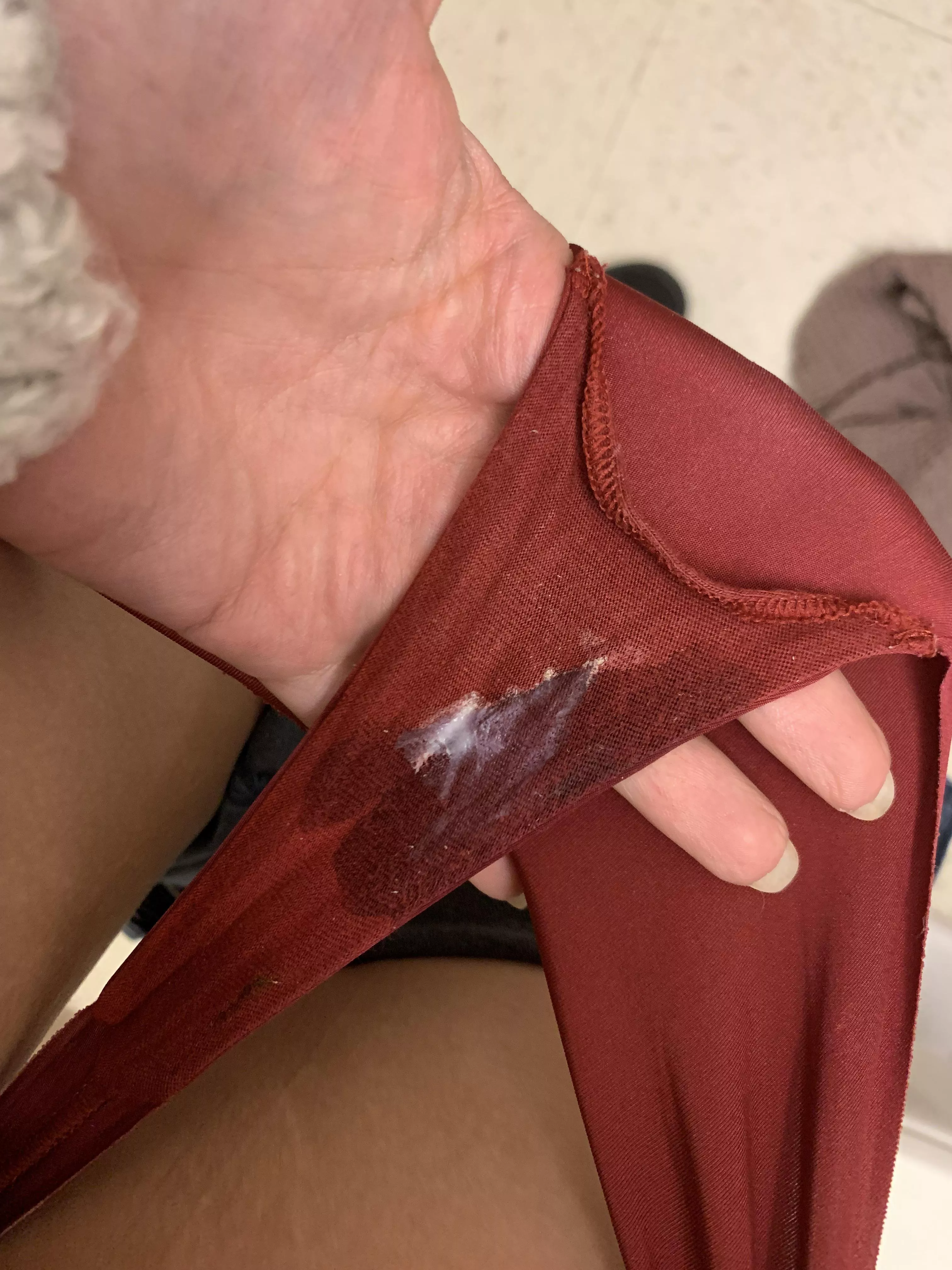 Thinking of redditors looking at my panties while I was at work today 😅 posted by AmberSoleMate