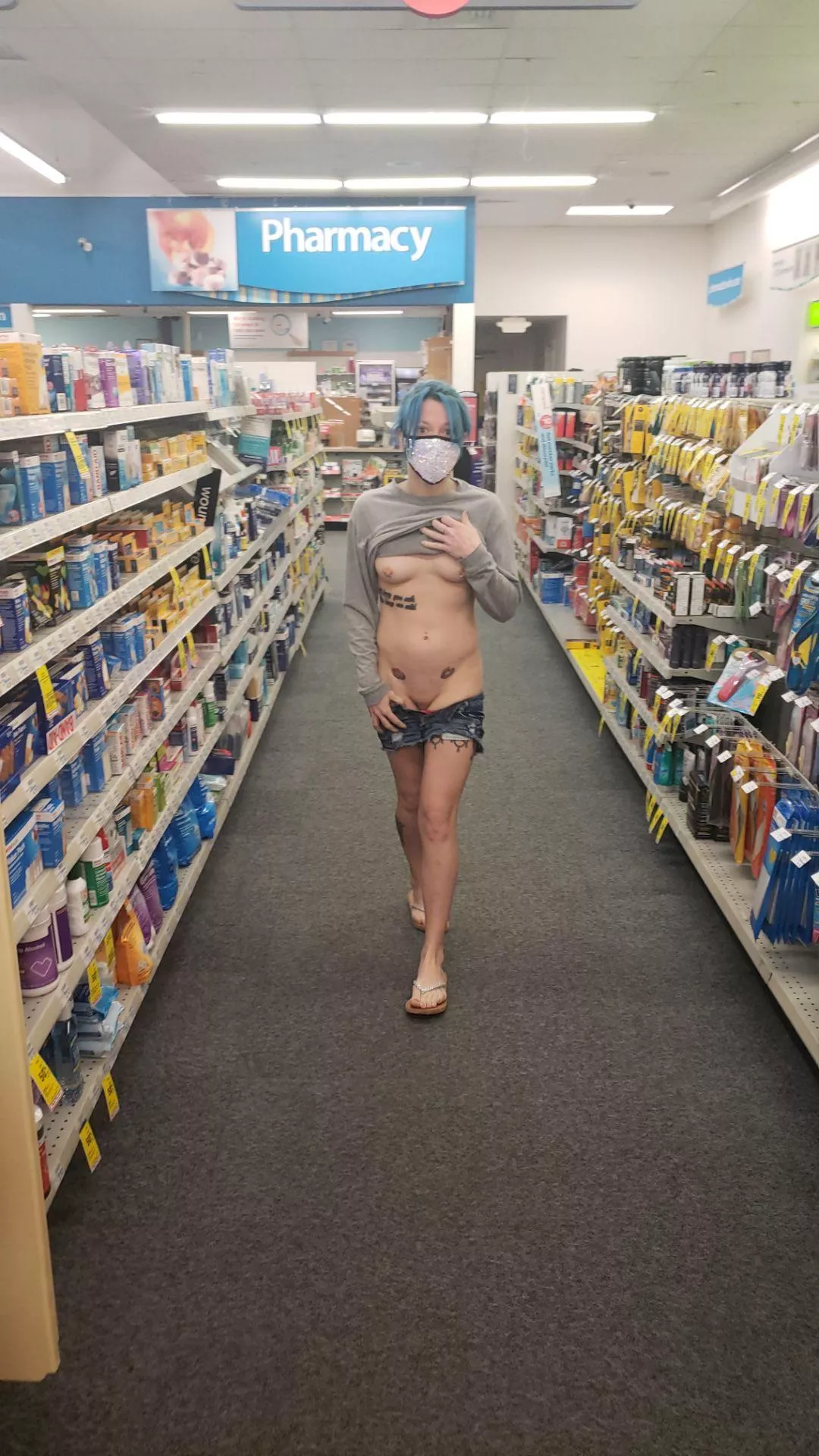 This aisle is 50% off 😉 posted by lilglitterbitch