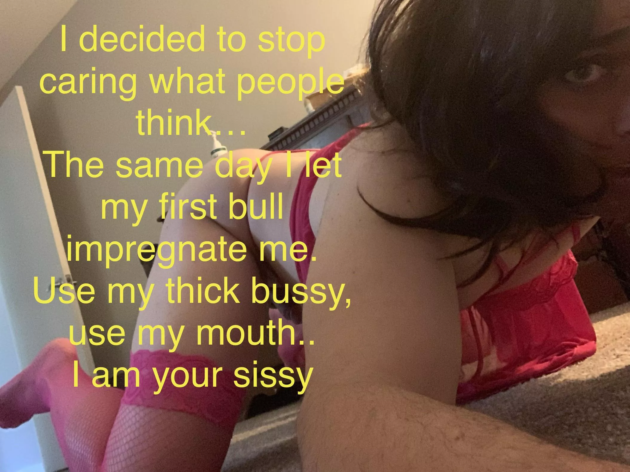 This ass sissy faggot bitch at your service! posted by JustStickItInOkay