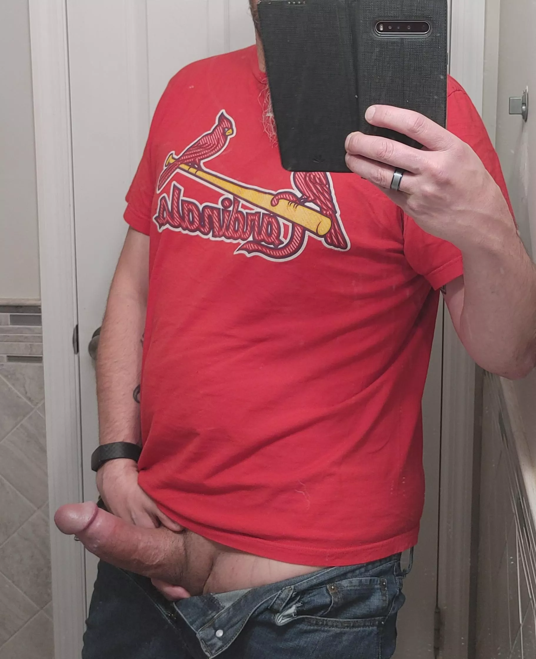 This cock is seriously thick AF. posted by ThePolySwinger