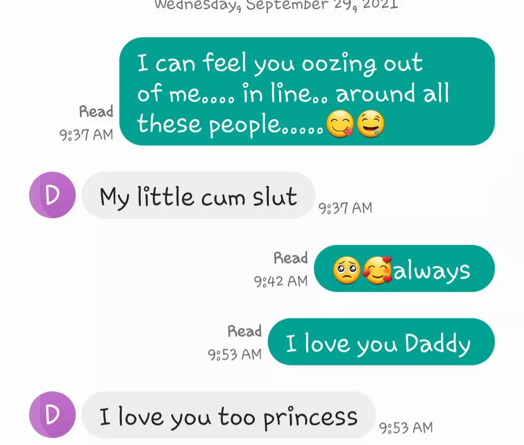 This. Foreveralways😍 my Daddy is the best at making me feel so dirty. Mm posted by Cherry_Calypso