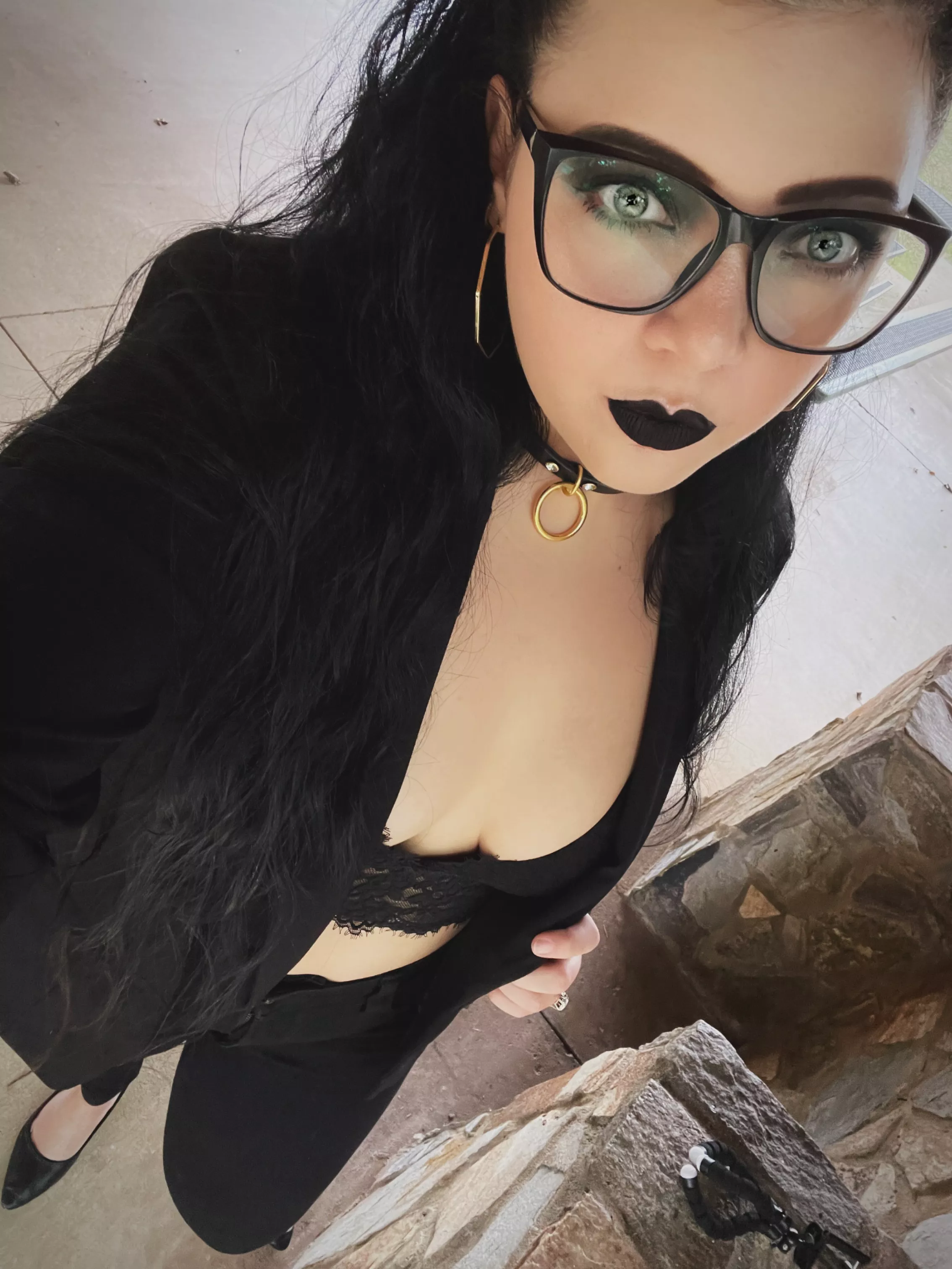 This goth librarian doesn't mind getting loud in the library posted by PrincessGothicBean