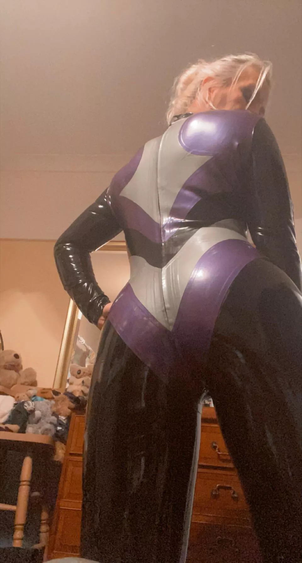 This is a very fun catsuit! posted by leftat11