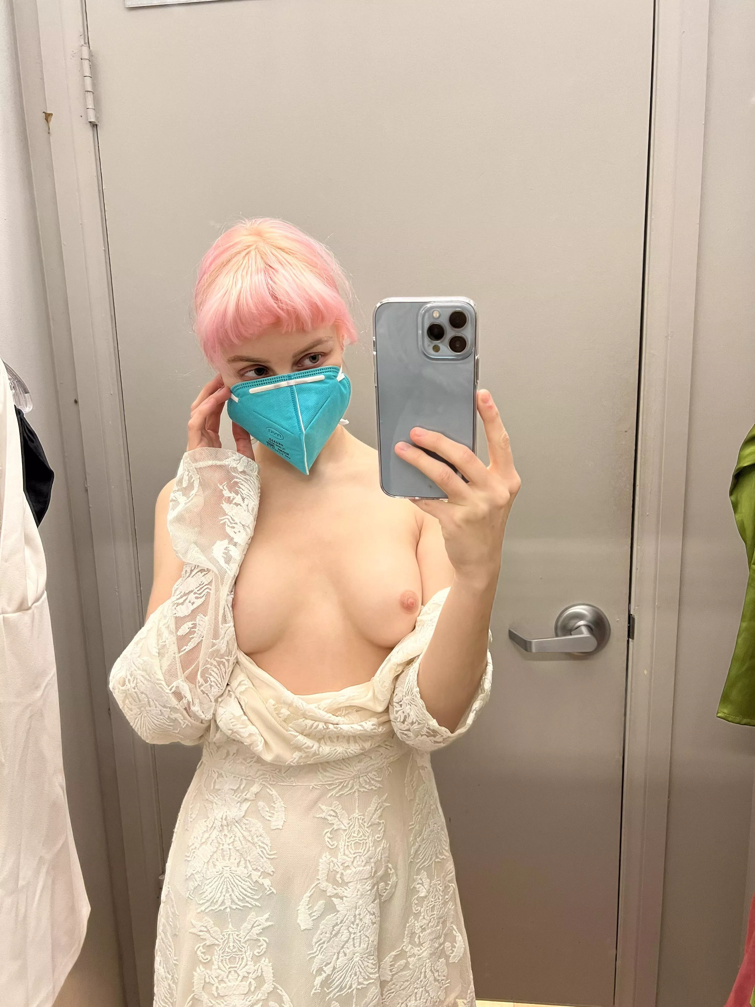 this is my first post pandemic shopping trip ðŸ’• what do you think of my birthday outfit? posted by TeslaPrincess69