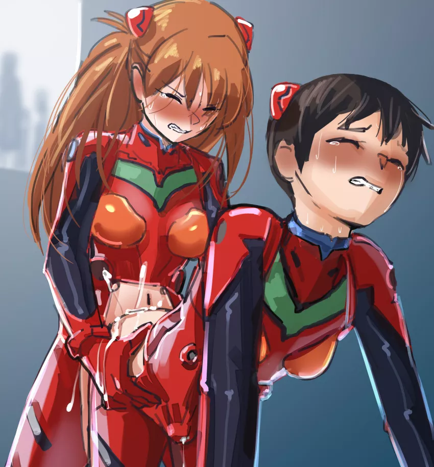 This is what happens when shinji doesn't get in the robot. (Raitaroo) posted by falconlover157