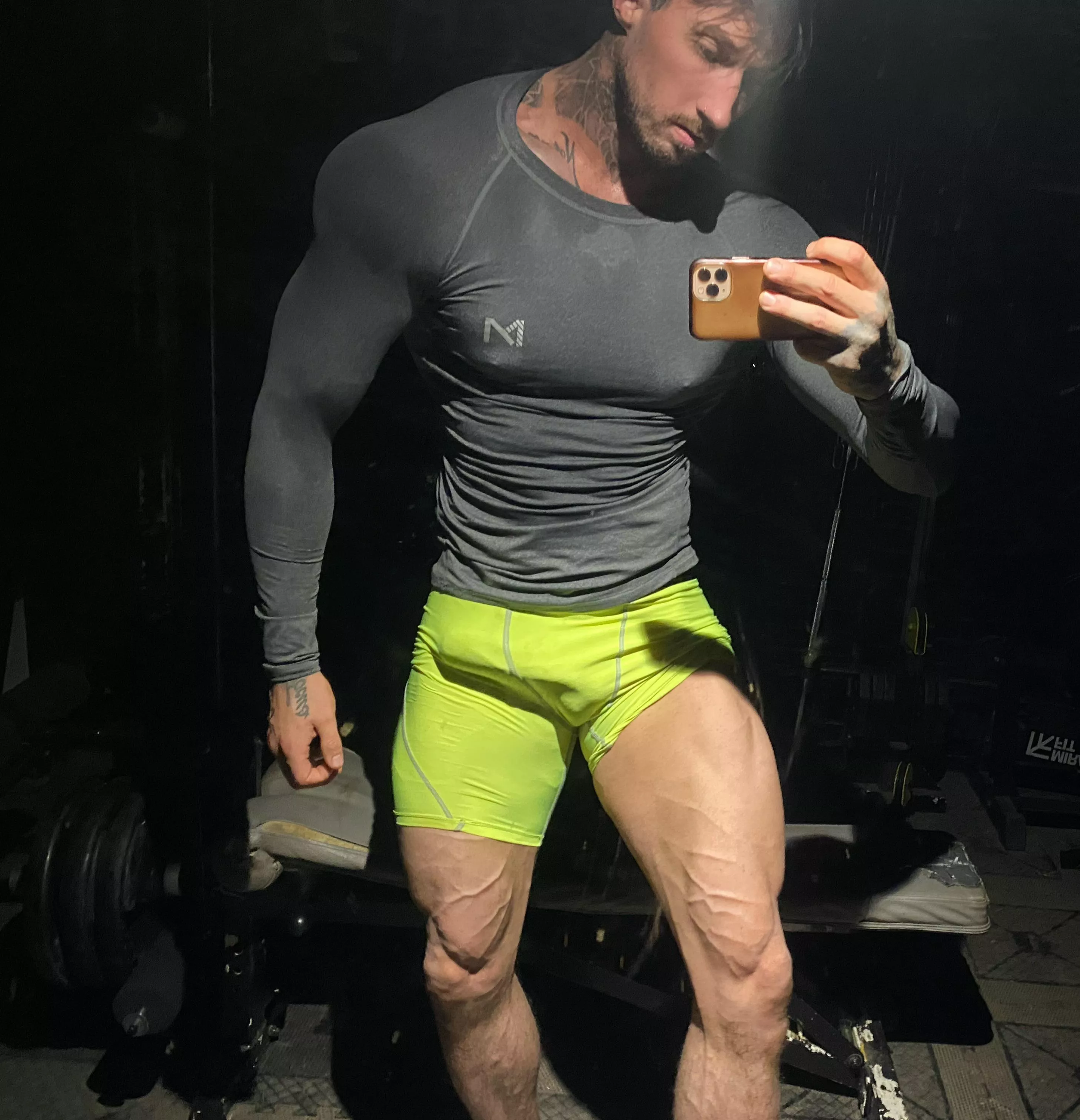 This is what happens when you work out with me 🥵👀 posted by MuscleAlphaXXX