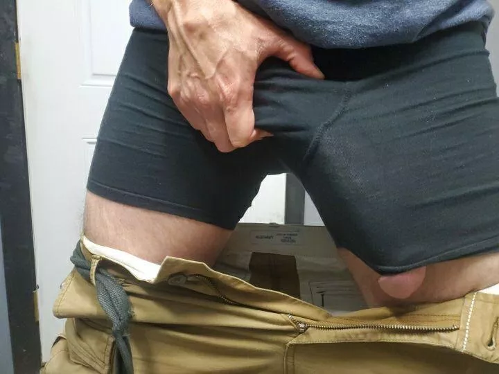 This is why my husband can only wear briefs posted by stillhung