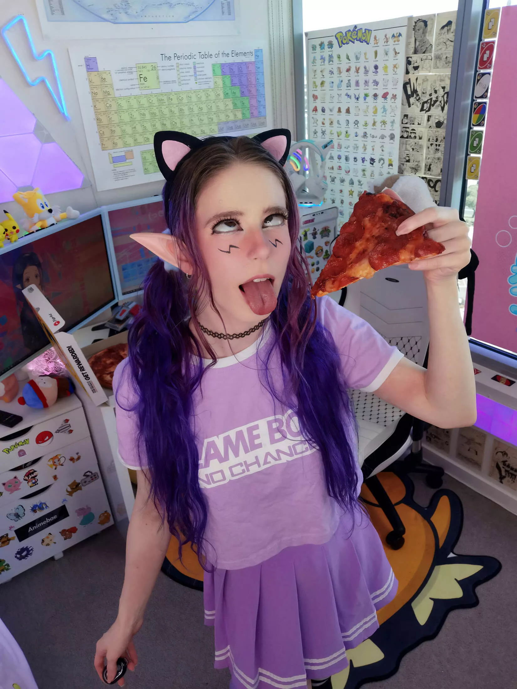 this is your slice of pizza 🍕❤️ posted by lilfakegamer