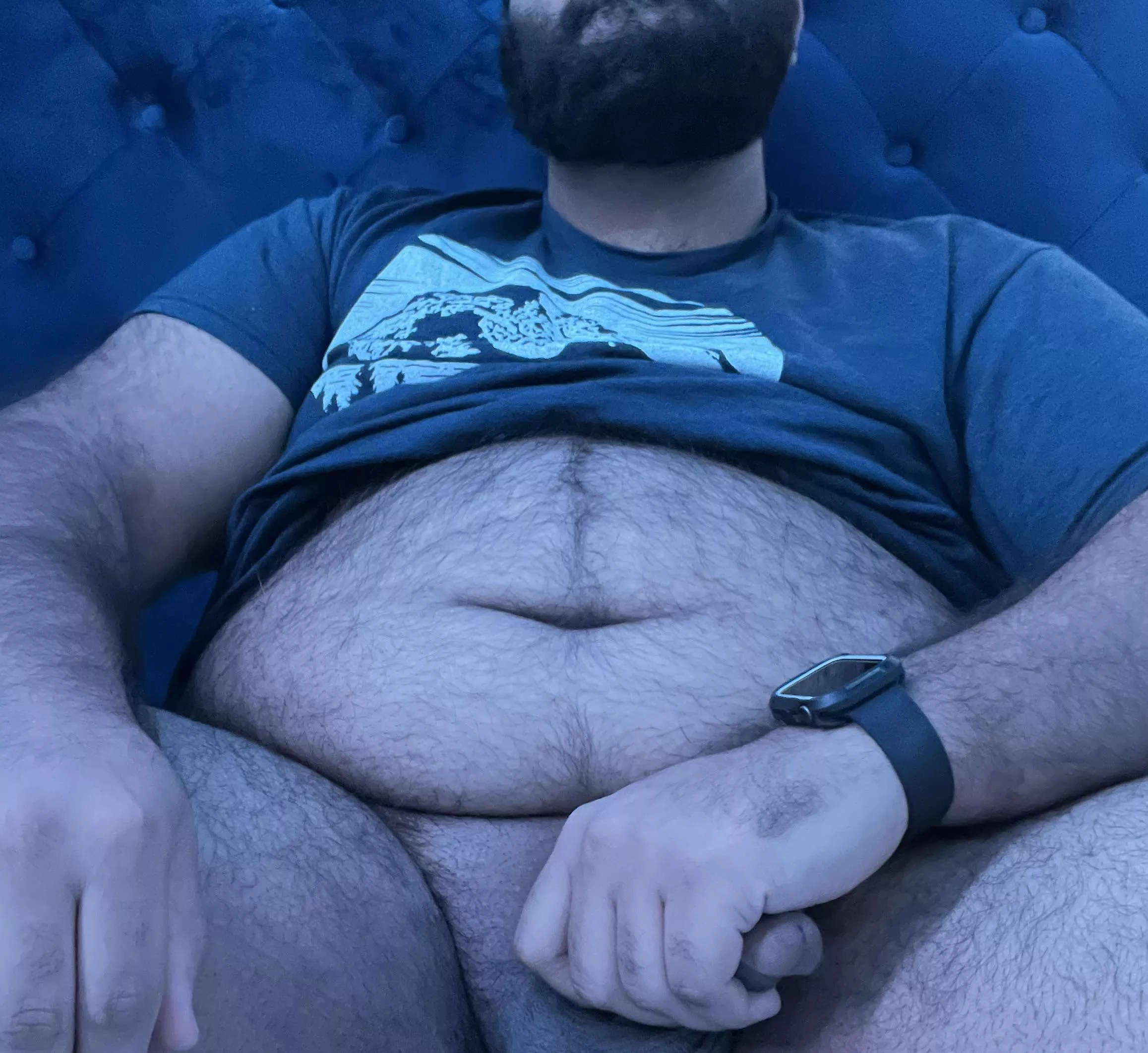 This lightning does my hairy body injustice posted by JustaBearThrowaway