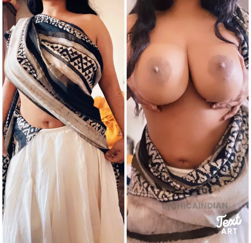 This pic has not been very successful despite appearance of my boobs. But here you guys should like it :p posted by chicaindian