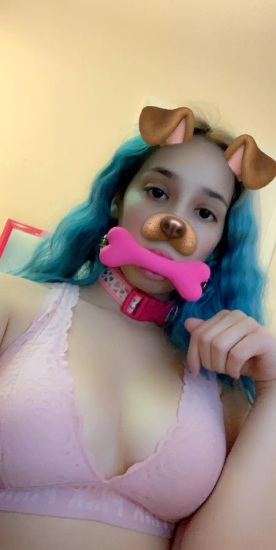 This puppy made a cummy mess in her panties, who wants them? posted by sacredskank