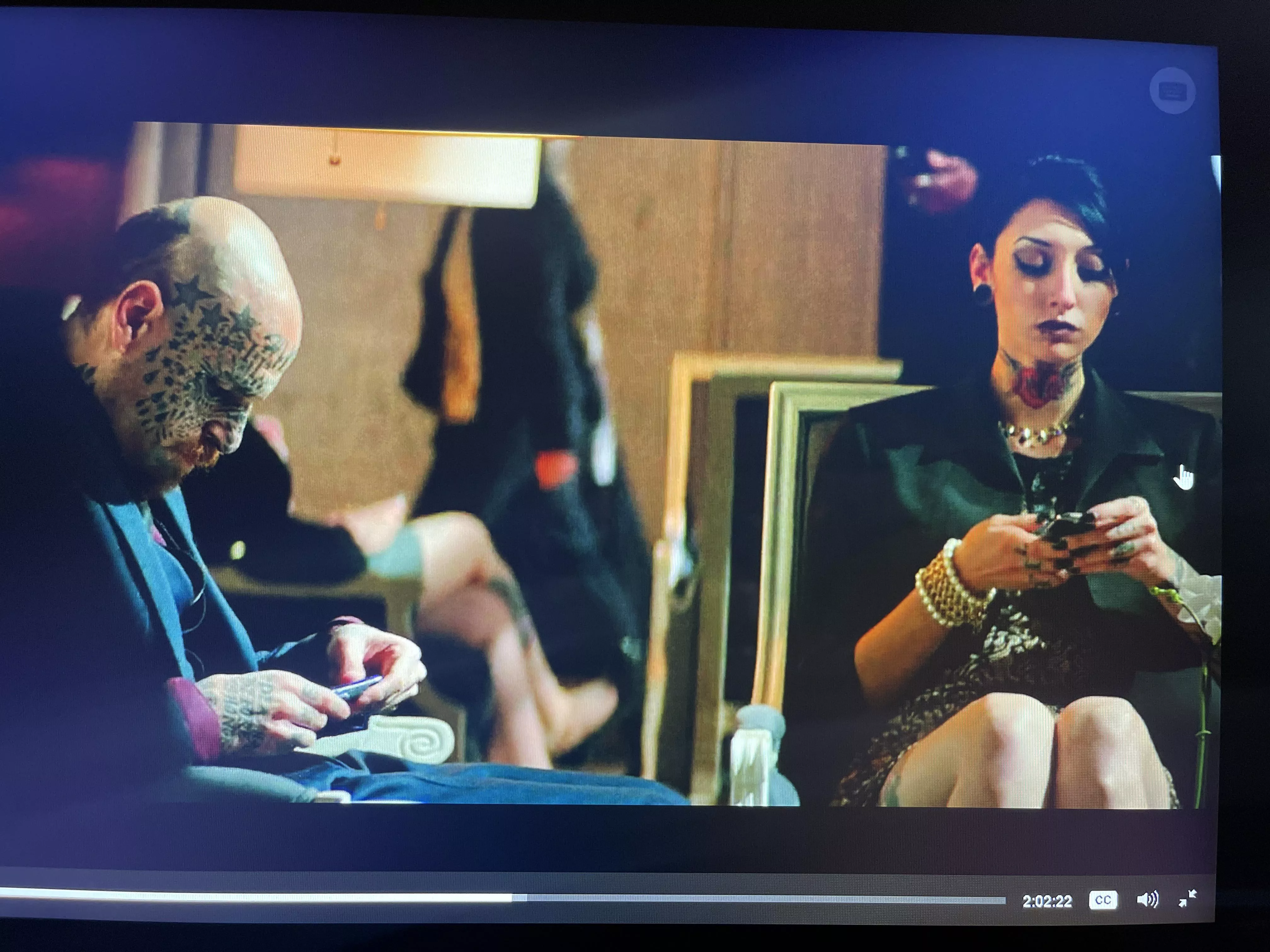 This scene is from John Wick 2. Can anyone identify this actor and actress? posted by chocolatebanana40888