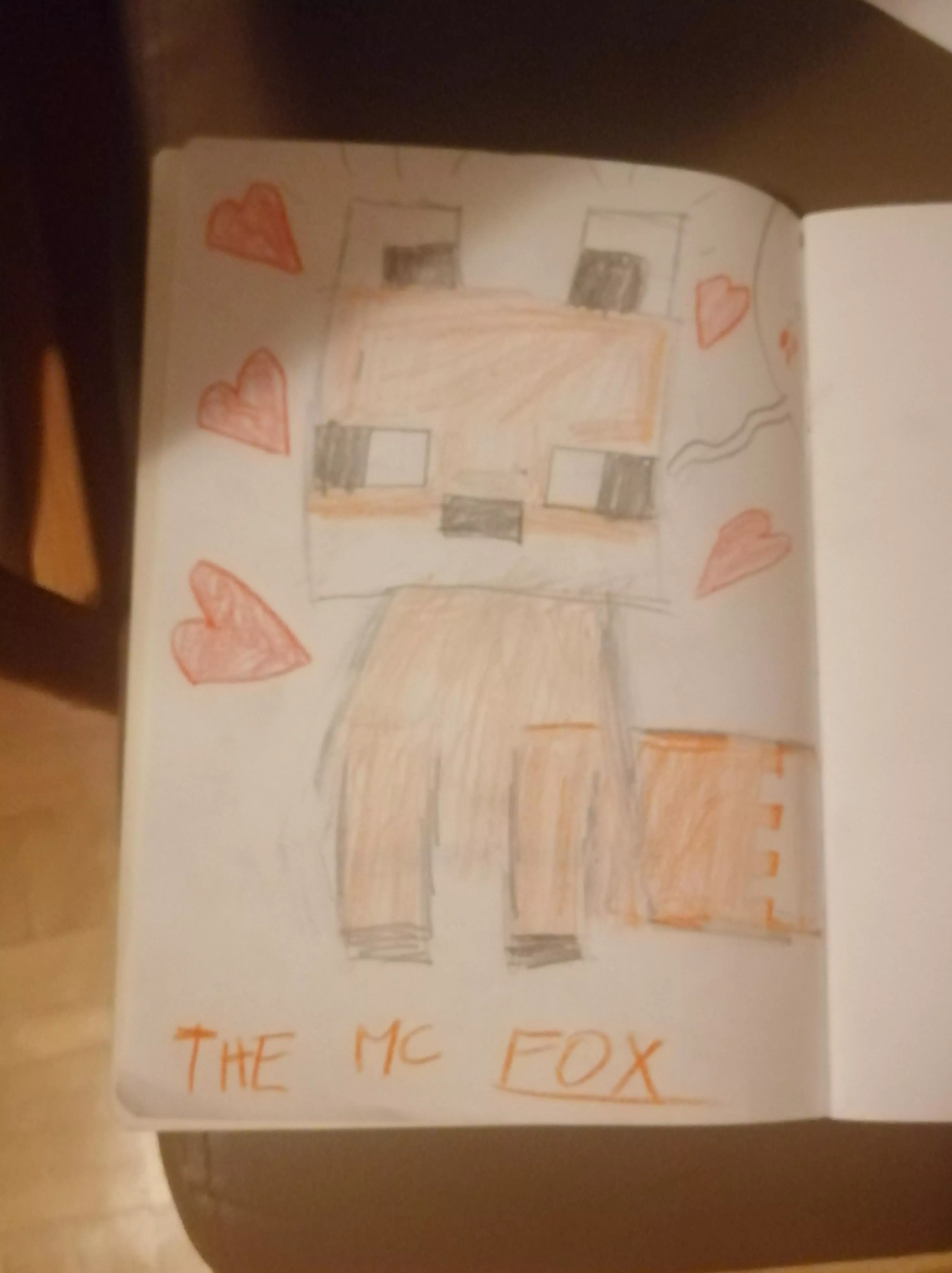 This was a quick sketch of a Minecraft fox. Sorry for the bad quality 0~0 if yall want me to draw anything, gimmie some ideas lol! Thanks for the support on my last drawings, I appreciate it very much ❤️ posted by Kimiplayz