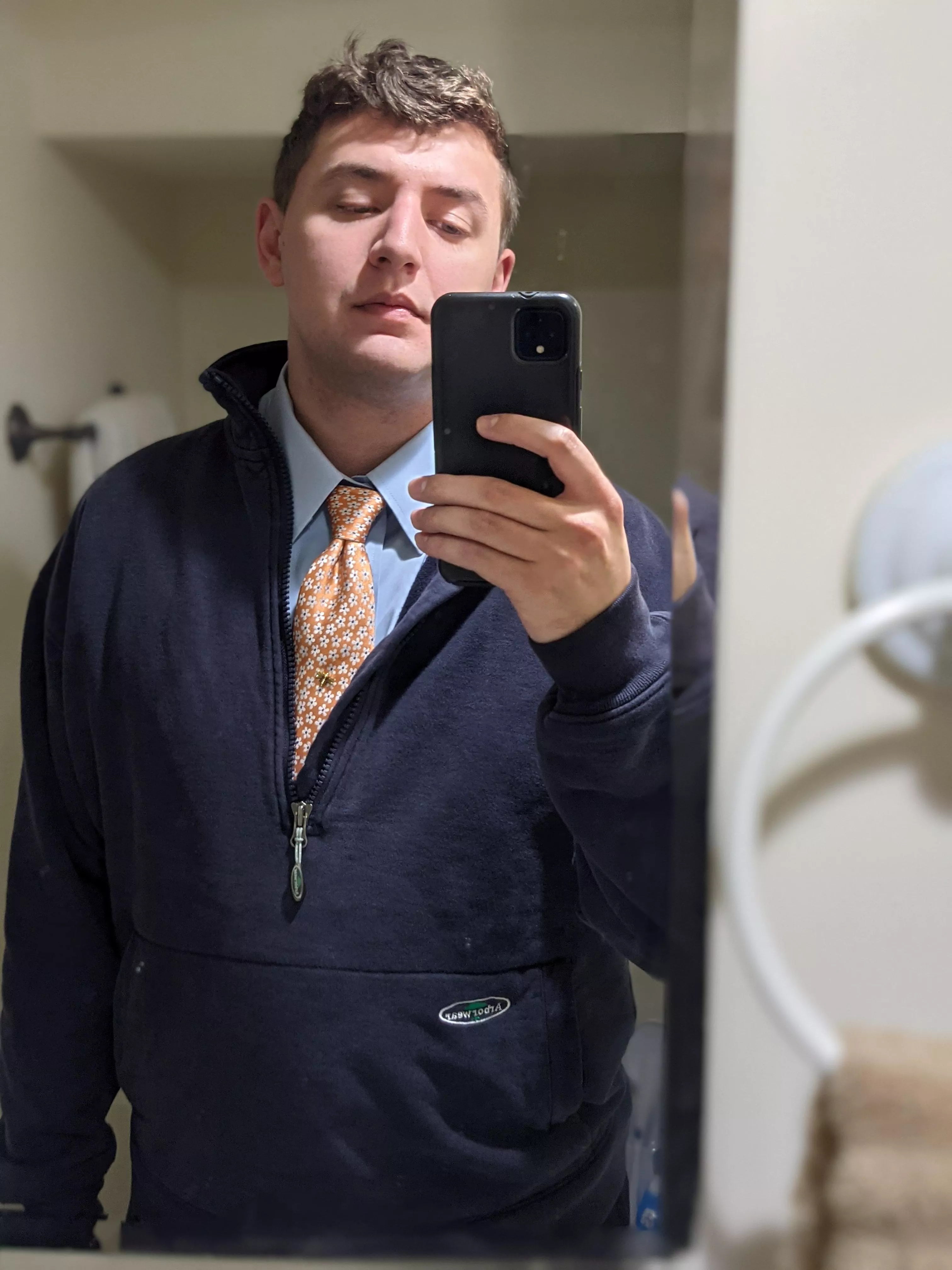 Thought I knew looked good for my interview, wish me luck. posted by DreamPoliceChief