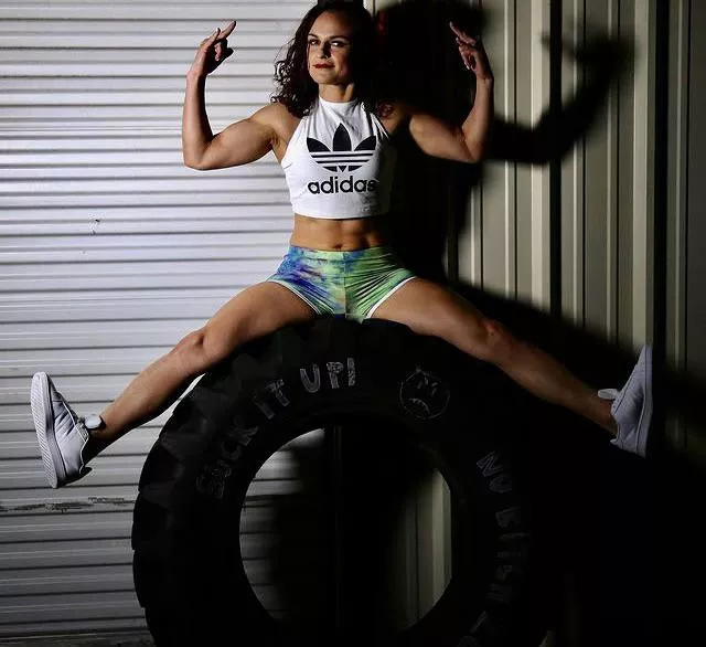 Thunder Rosa spreading posted by Agro-Wolverine