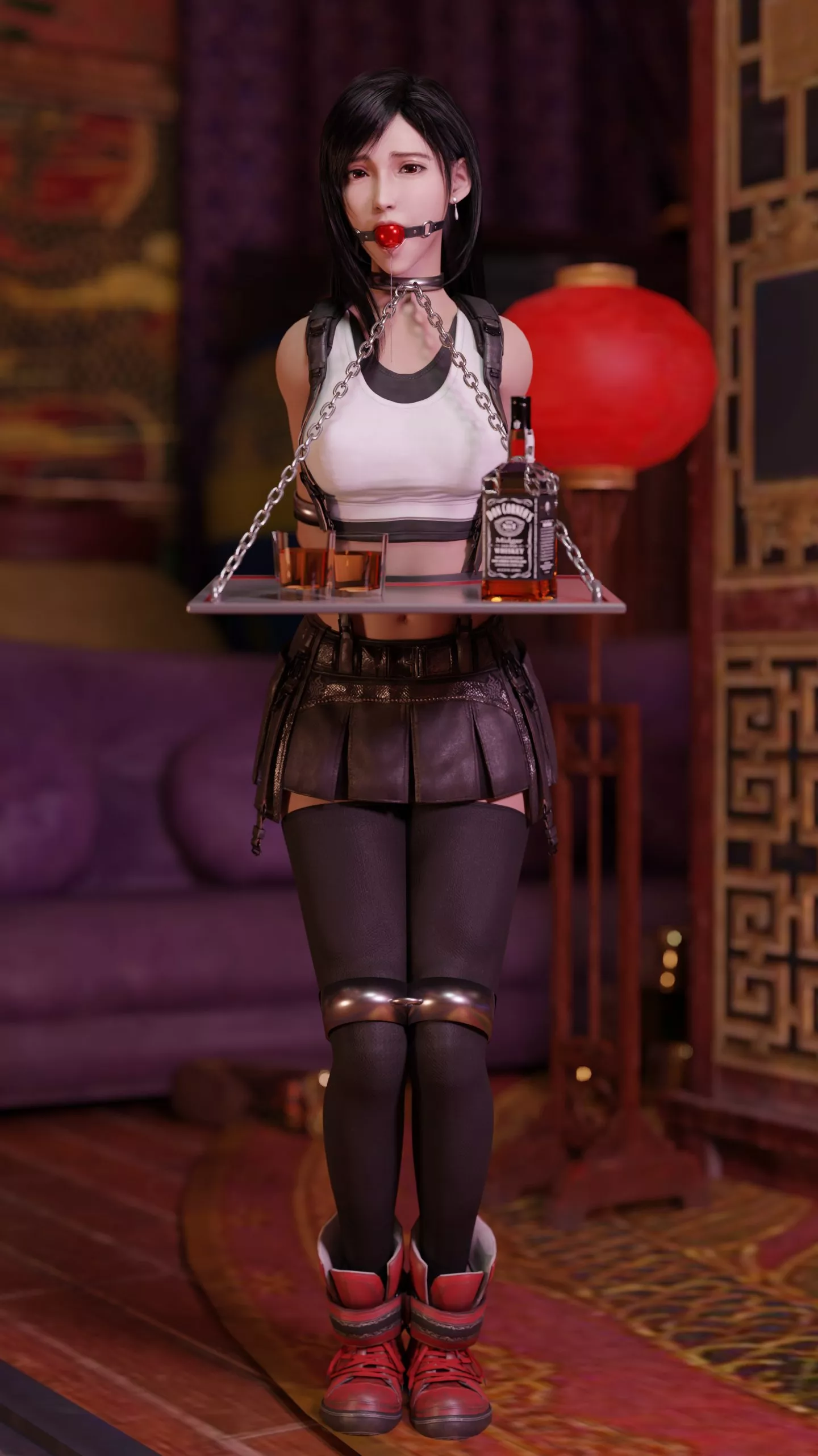 Tifa Lockhart's new job at Dons posted by celebsadmirer