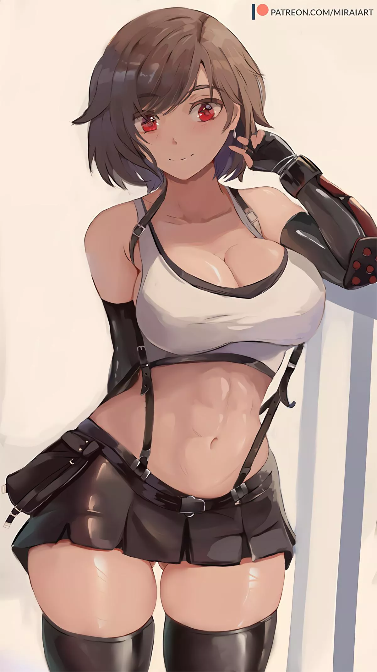 Tifa (Mirai Art) [Final Fantasy VII] posted by NoLewdsNoLife