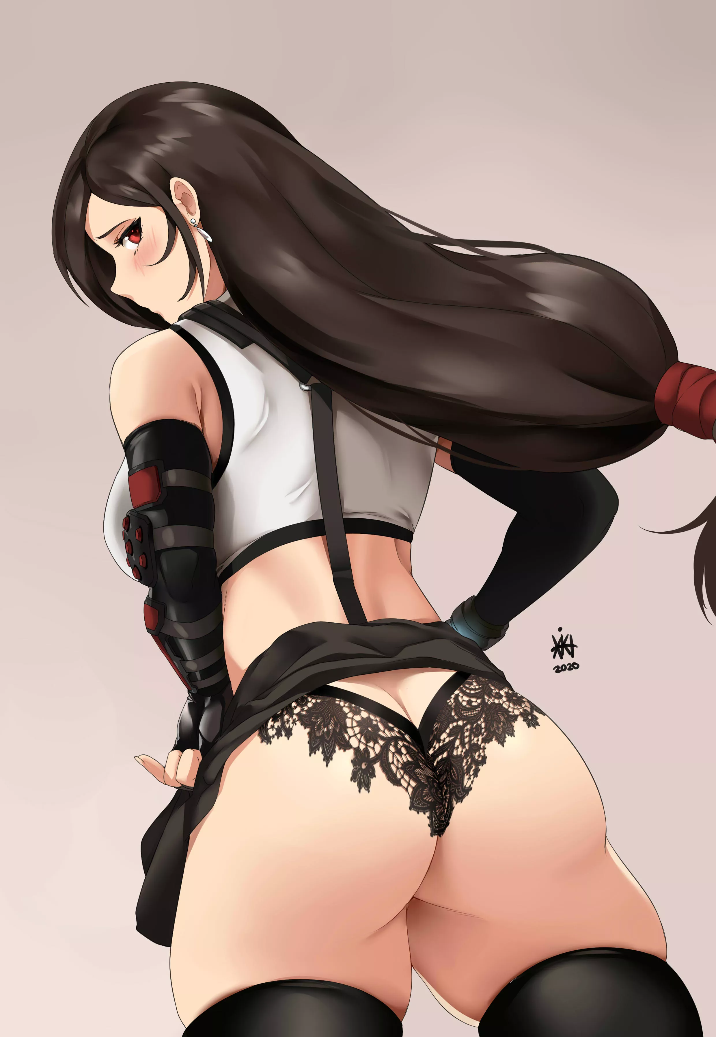 Tifa showing her THICC Thighs posted by donofhell