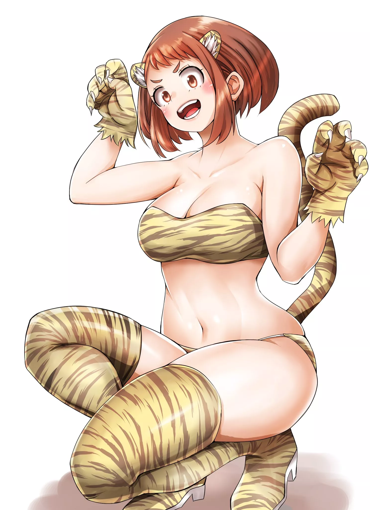 Tiger Ochako [Ashiashi] posted by BrieCheeseH