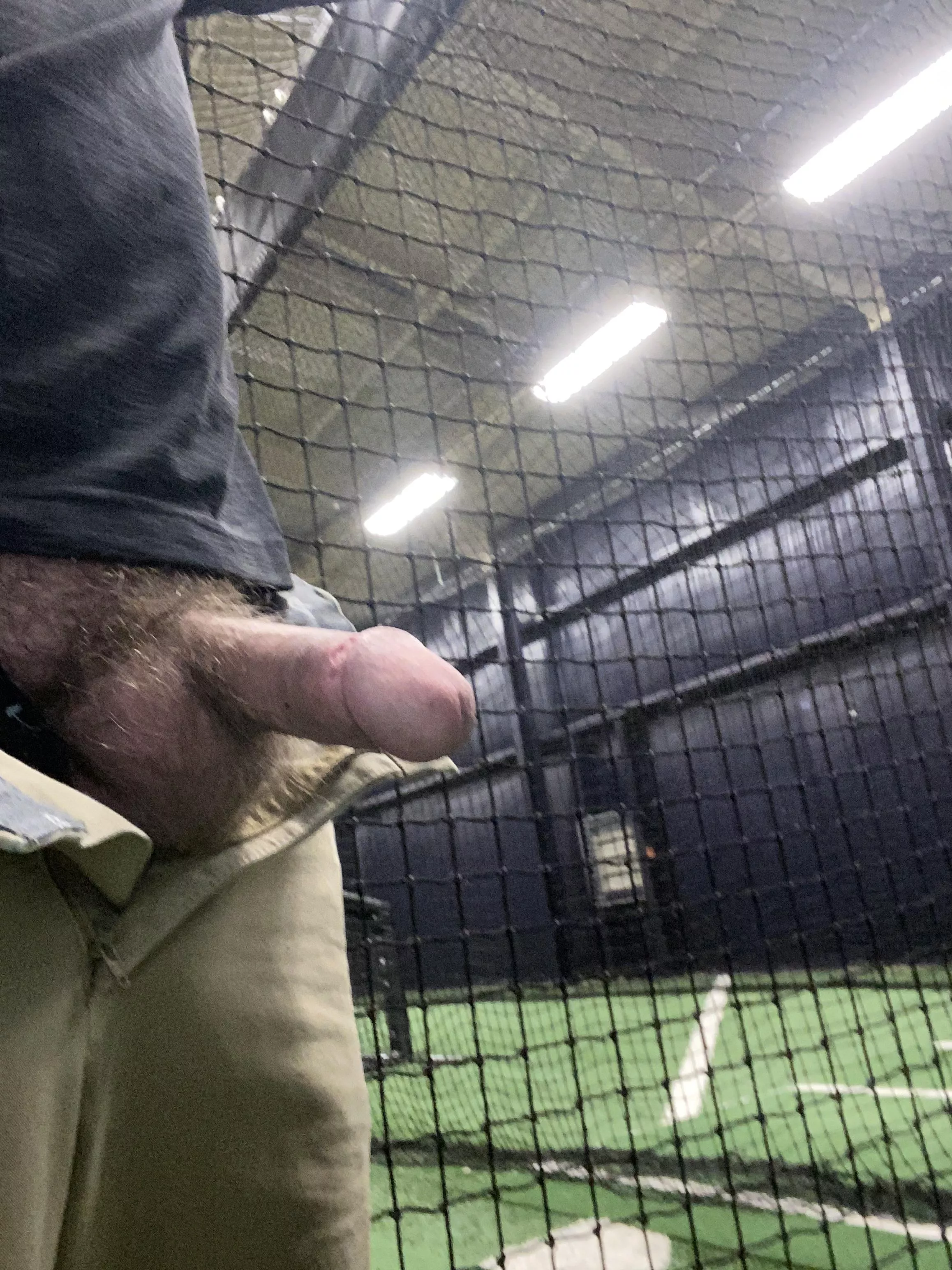 Time for batting practice. I’ve got the bat and balls. posted by cosmova