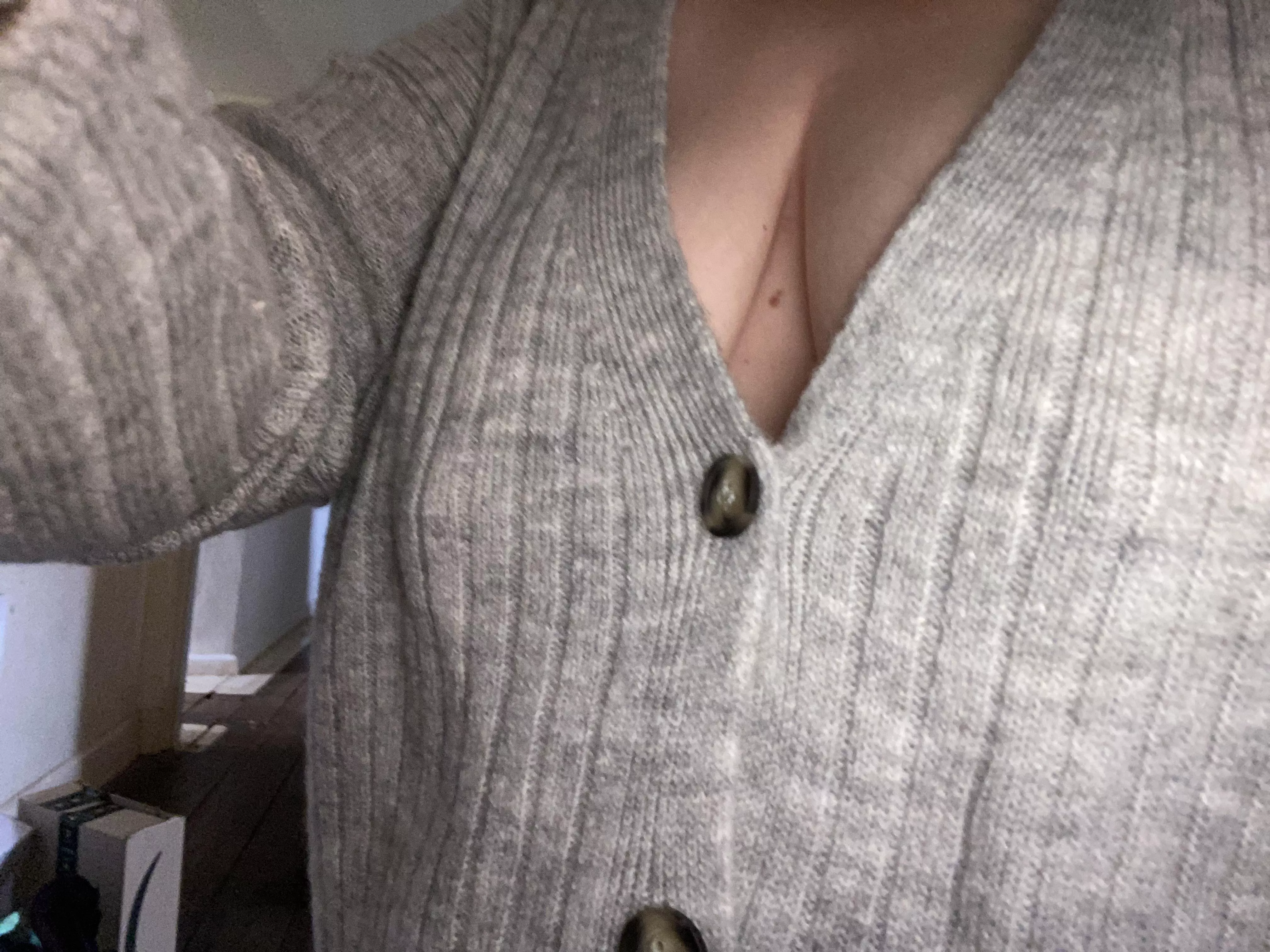 Time to get the cardigan out. Does it detract from the main show? posted by Southwesthotwife